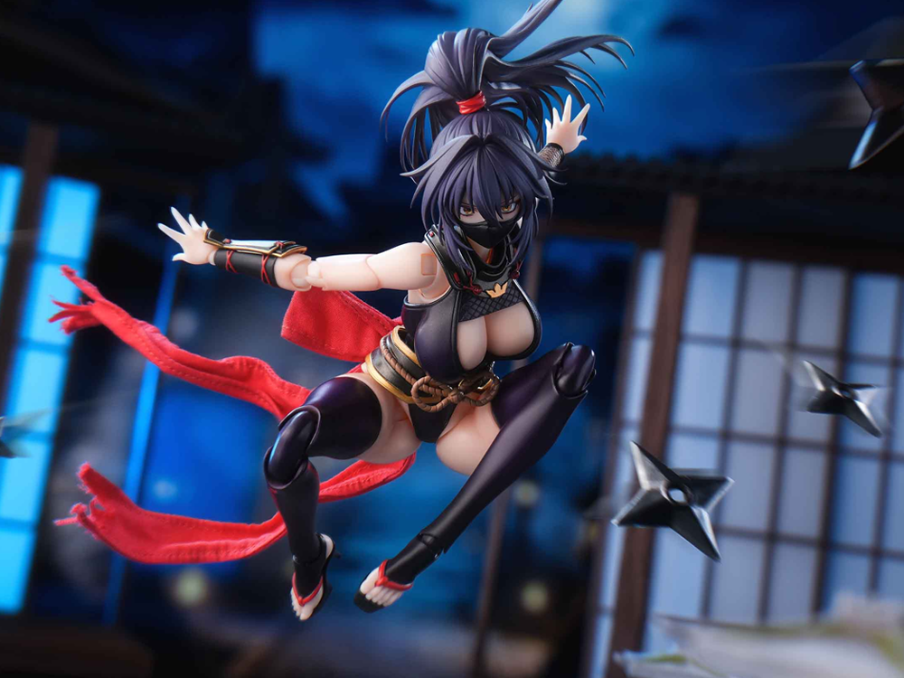 RPGEX-10 Kunoichi Reppu 1/12 Scale Action Figure with Accessory Pack Set Gallery Image 1