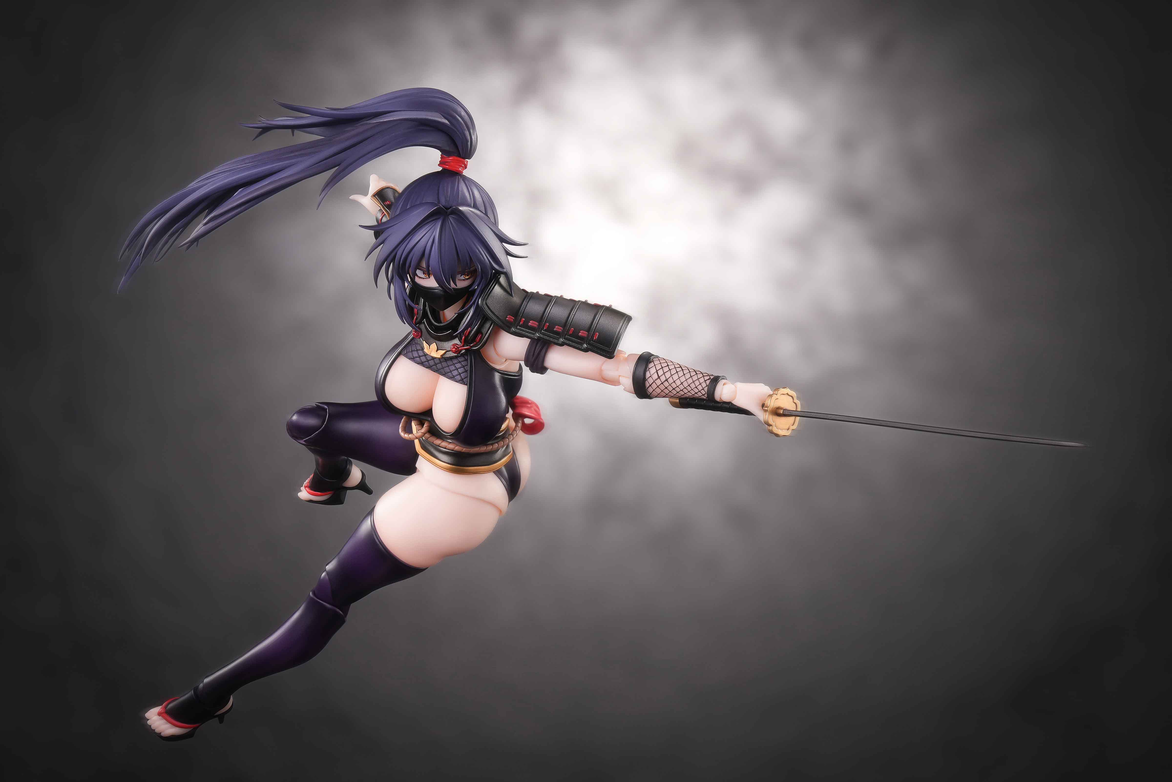 RPGEX-10 Kunoichi Reppu 1/12 Scale Action Figure with Accessory Pack Set Gallery Image 11