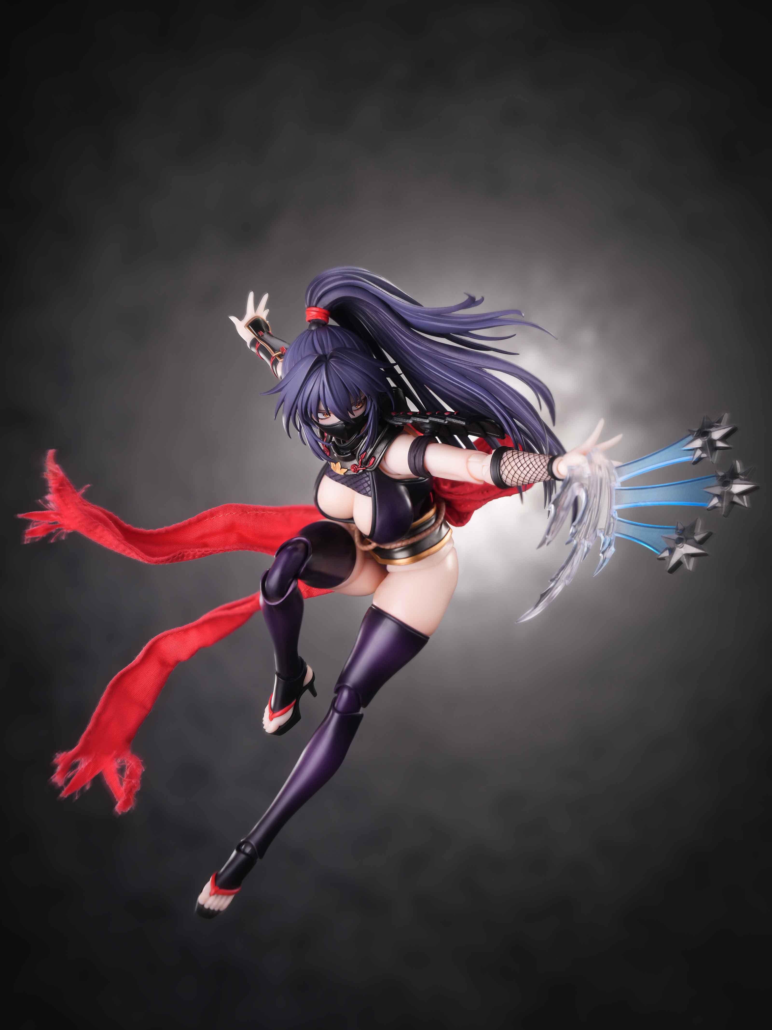 RPGEX-10 Kunoichi Reppu 1/12 Scale Action Figure with Accessory Pack Set Gallery Image 7