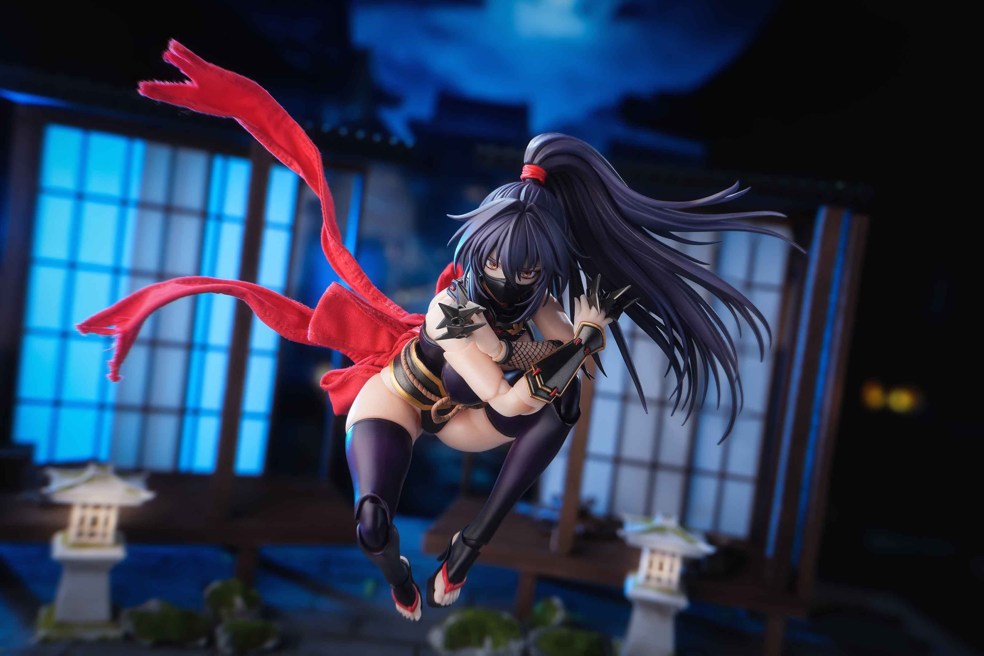 RPGEX-10 Kunoichi Reppu 1/12 Scale Action Figure with Accessory Pack Set Gallery Image 22