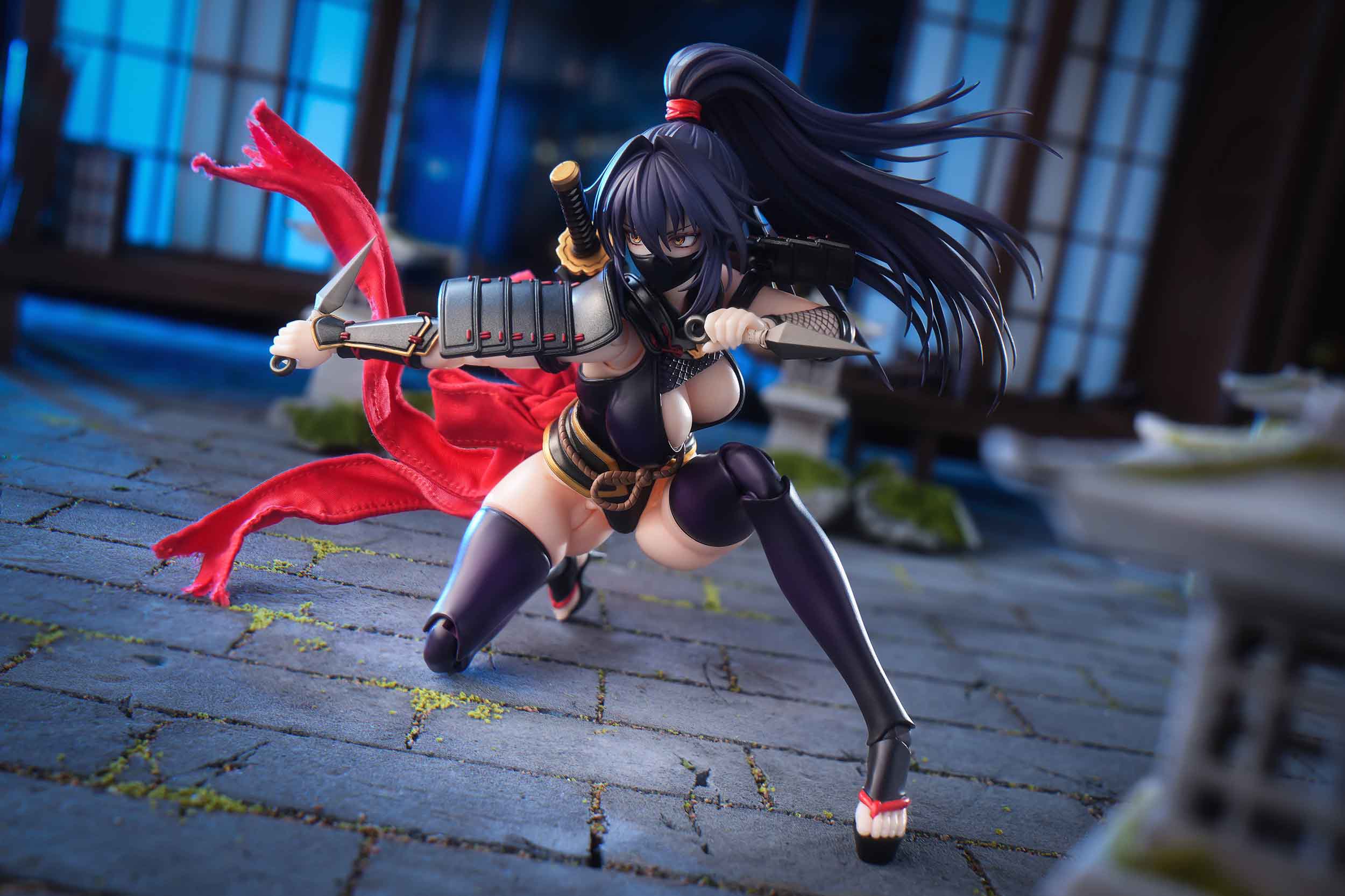 RPGEX-10 Kunoichi Reppu 1/12 Scale Action Figure with Accessory Pack Set Gallery Image 20