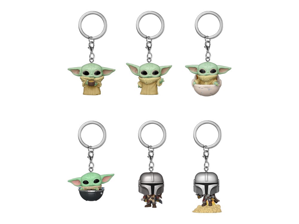 Star Wars: The Mandalorian Pocket Pop! Box of 12 Random Keychains Gallery Image 1
