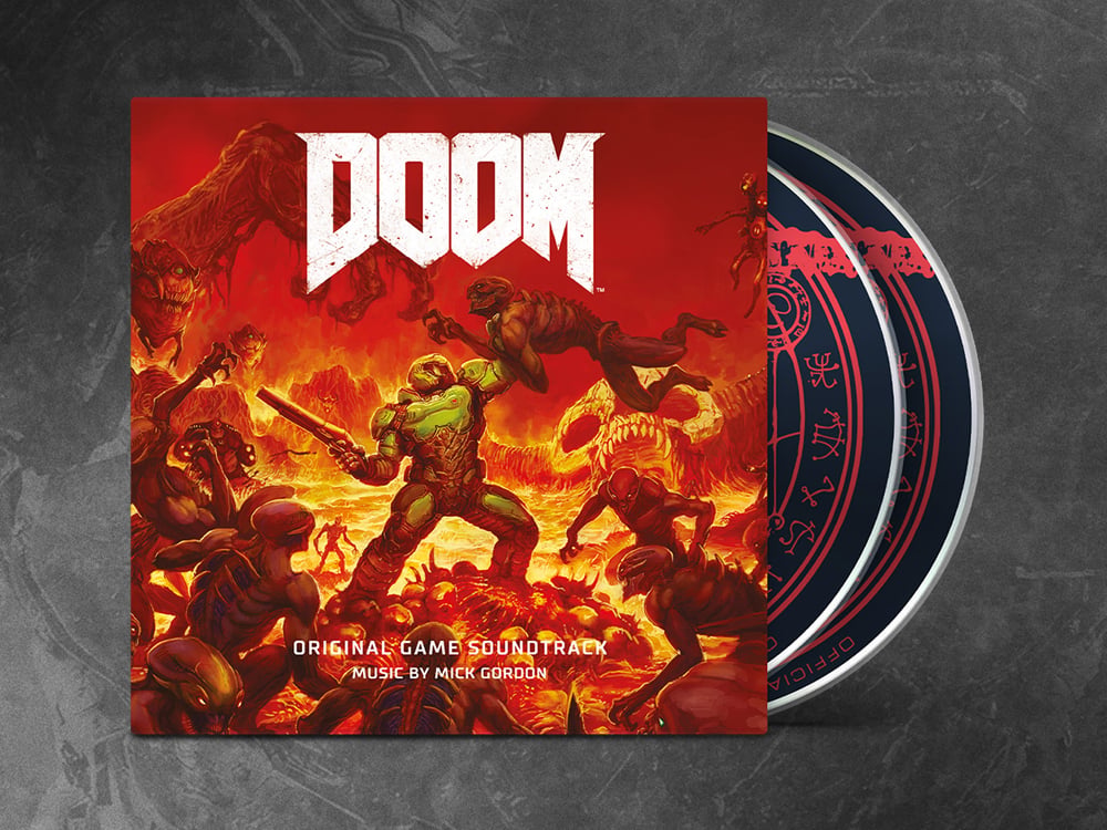 Doom (2016) Original Game Soundtrack 2CD Set Gallery Image 1