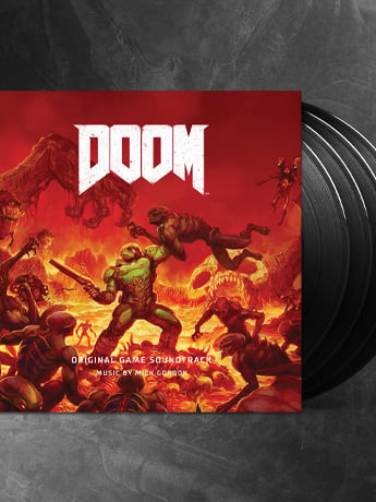 Image of Doom (2016) Original Game Soundtrack Vinyl 4XLP Set (Reissue)