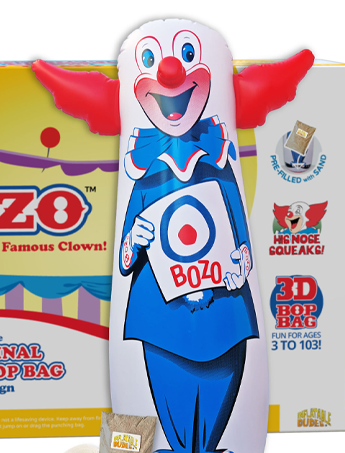 Image of Bozo the Clown Bozo Bop Bag