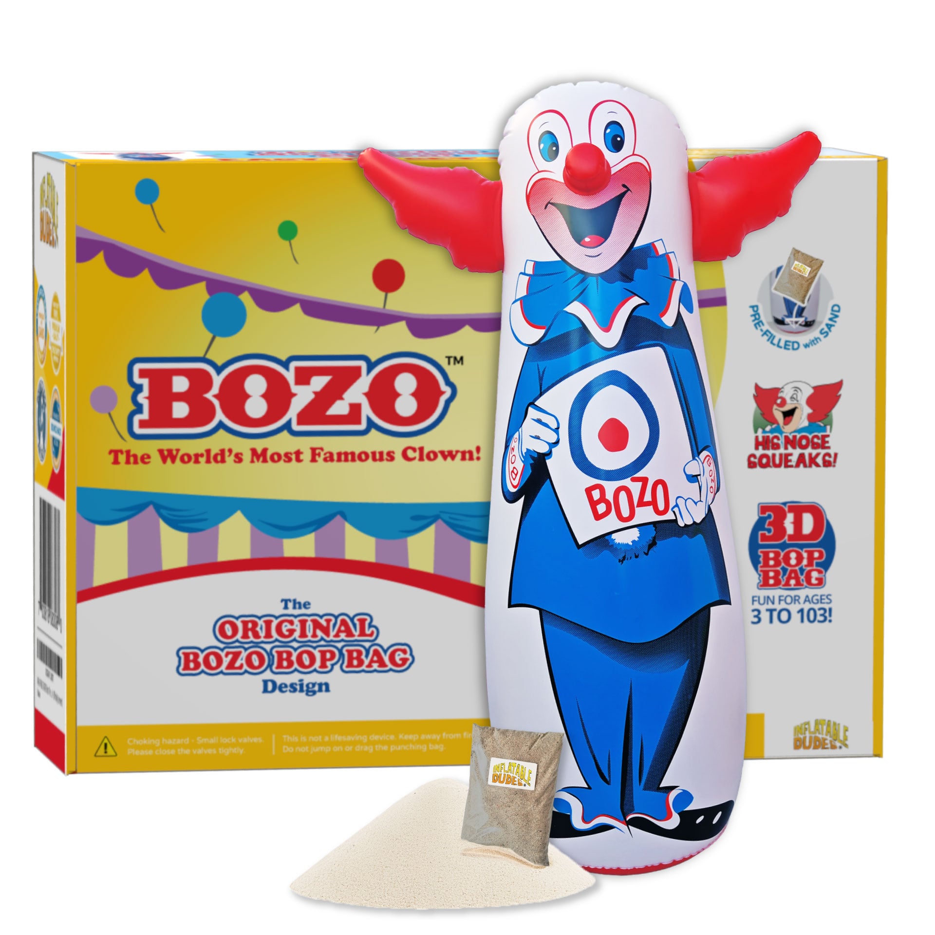 Bozo the Clown Bozo Bop Bag Gallery Image 3