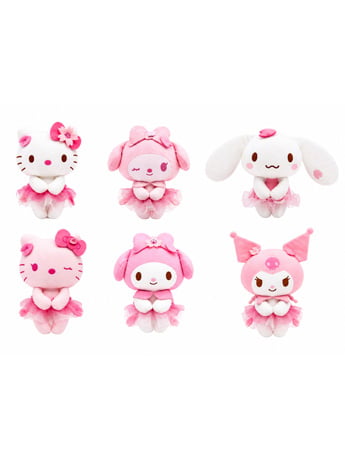 Image of Sanrio Chokkori-San Hello Kitty & Friends (Sakura Ver.) Box of 12 Random Plushes