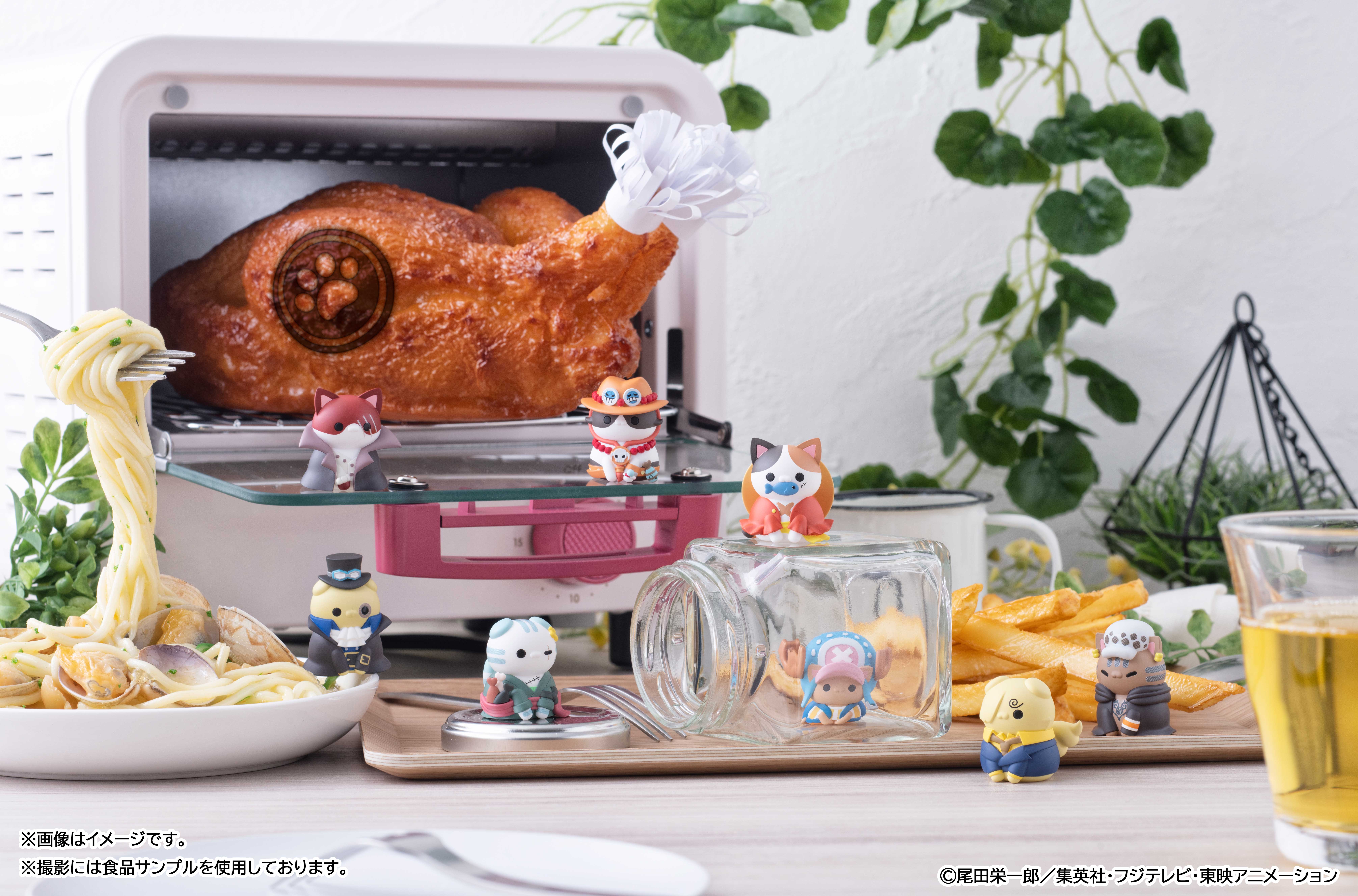 One Piece Mega Cat Project Nyan Piece Nyaan! I'm Gonna Be King of Paw-rates!! Box of 8 Random Figures (3rd Reissue) Gallery Image 12