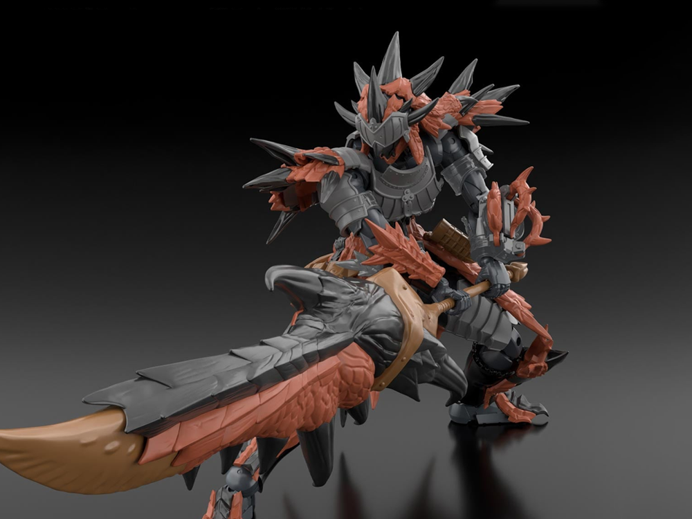 Monster Hunter Wilds 30 Minutes Fantasy Rathalos Armor Model Kit Gallery Image 1
