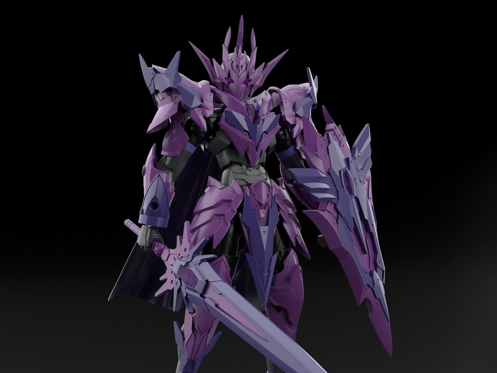 30 Minutes Fantasy Dark Neville Ark Knight Model Kit Gallery Image 1