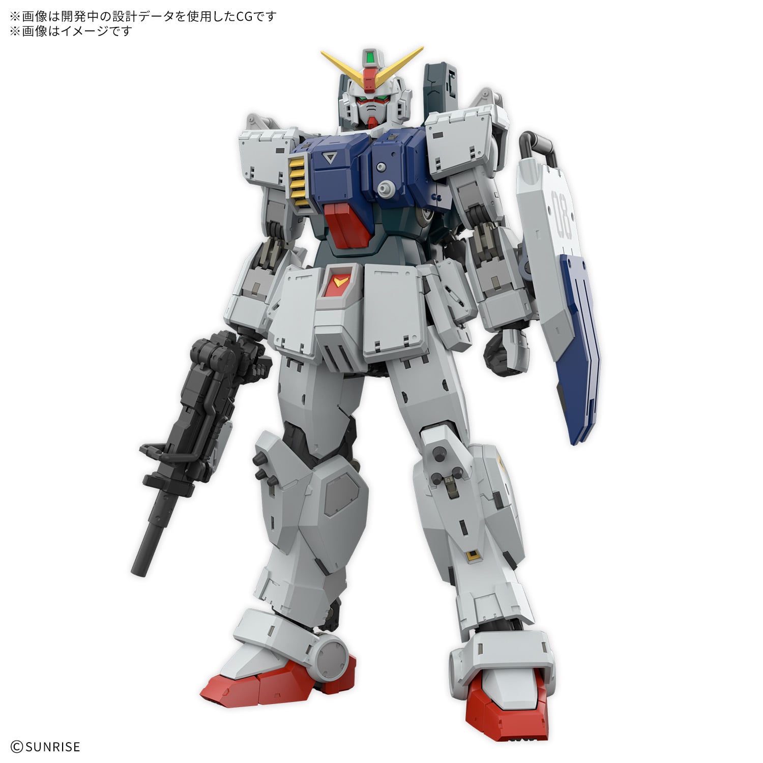 Mobile Suit Gundam: The 08th MS Team RG Ground Type Gundam 1/144 Scale Model Kit Gallery Image 3