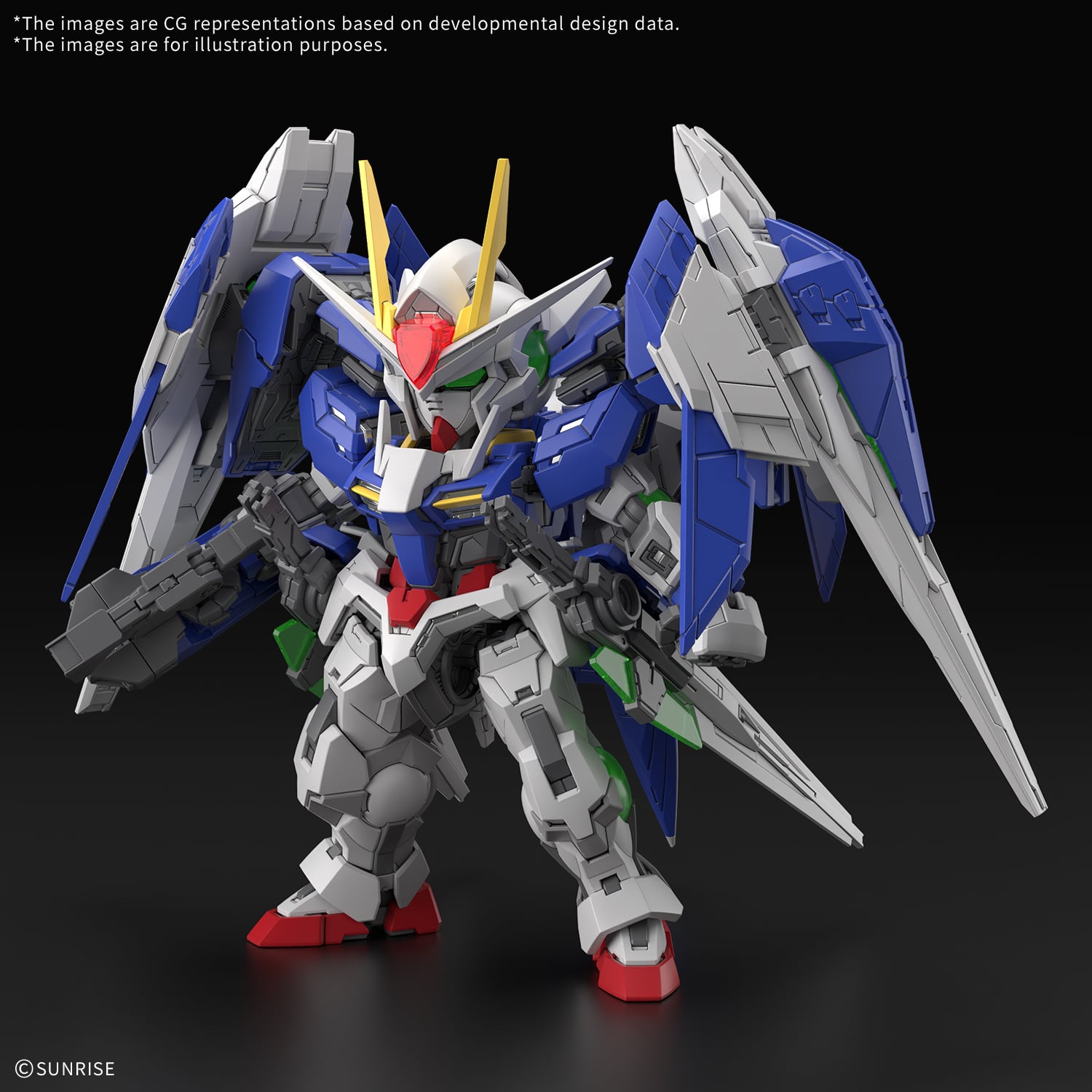 Mobile Suit Gundam 00 MGSD 00 Raiser Model Kit Gallery Image 4