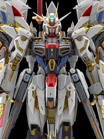 Image of Mobile Suit Gundam SEED Destiny MGEX Mighty Strike Freedom Gundam 1/100 Scale Model Kit