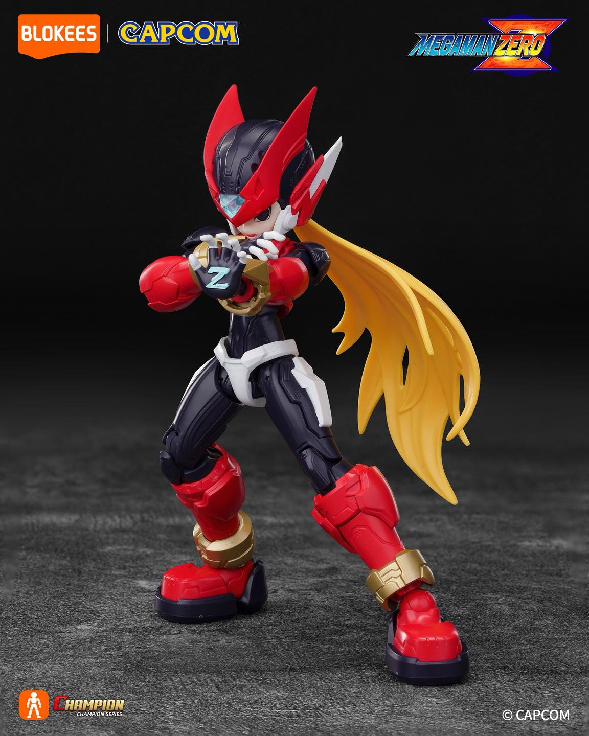 Mega Man Champion Class CC01 Zero Model Kit Gallery Image 5