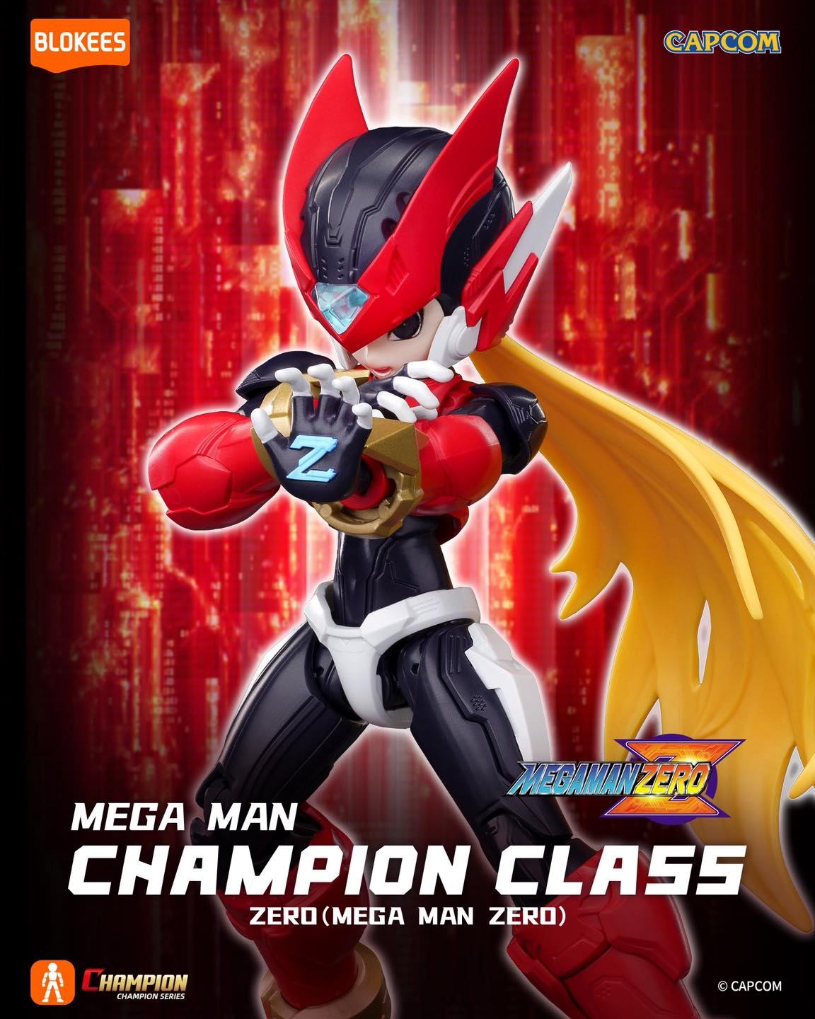 Mega Man Champion Class CC01 Zero Model Kit Gallery Image 3