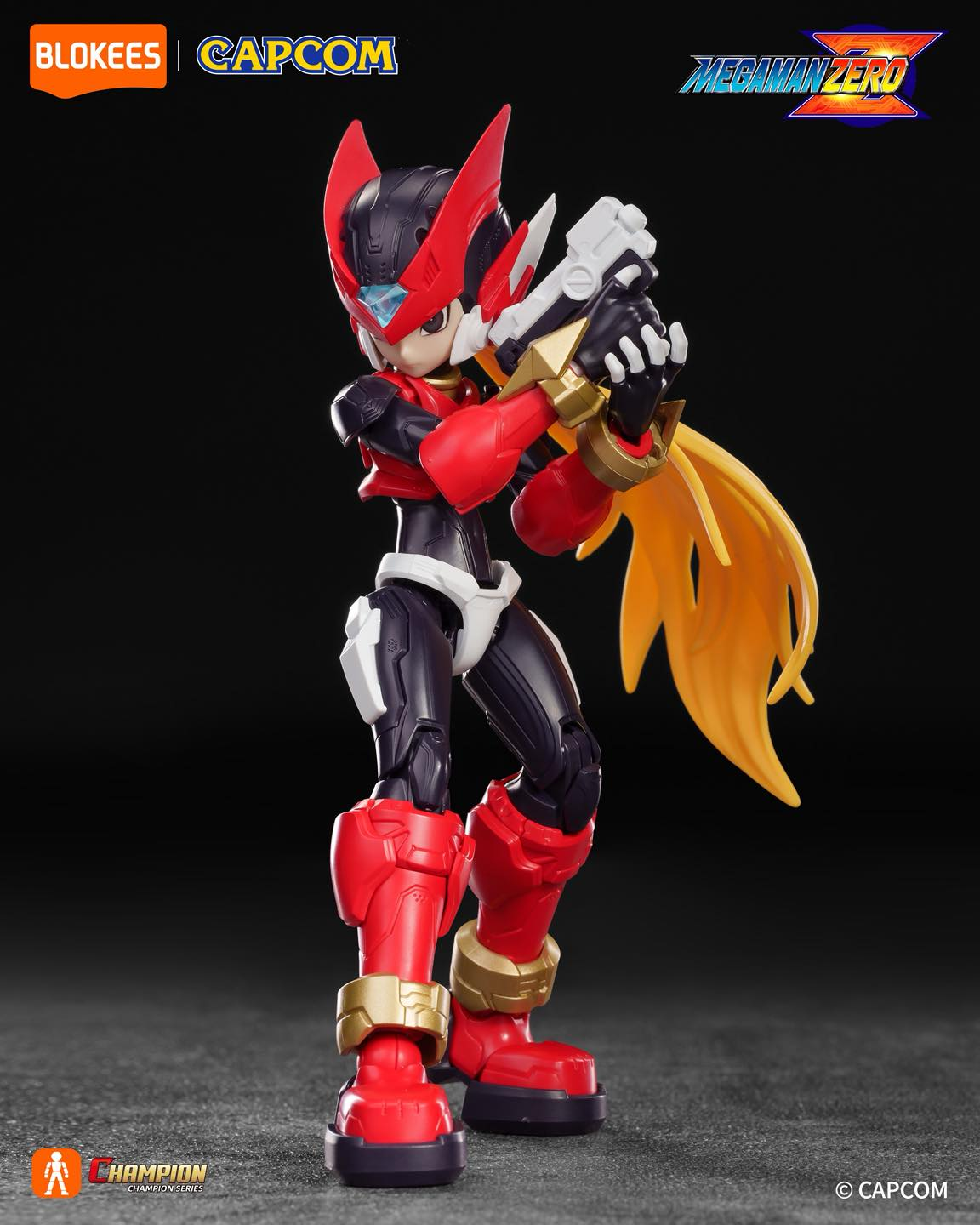 Mega Man Champion Class CC01 Zero Model Kit Gallery Image 6