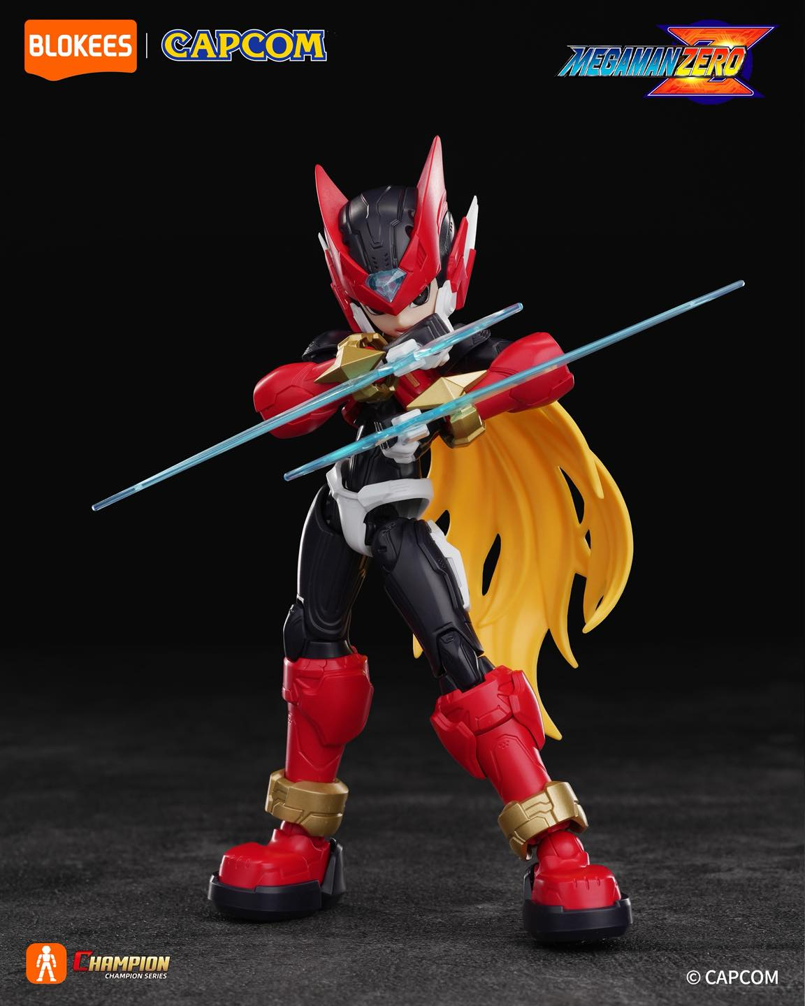 Mega Man Champion Class CC01 Zero Model Kit Gallery Image 4