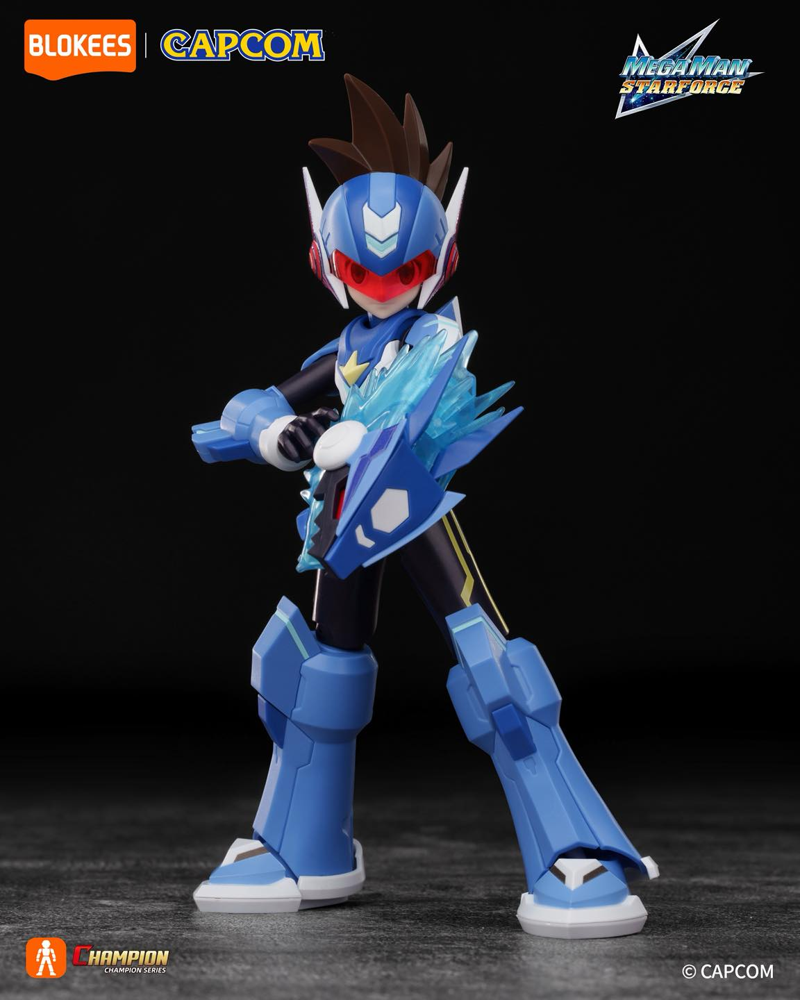 Mega Man Champion Class CC02 Shooting Star Mega Man Model Kit Gallery Image 4