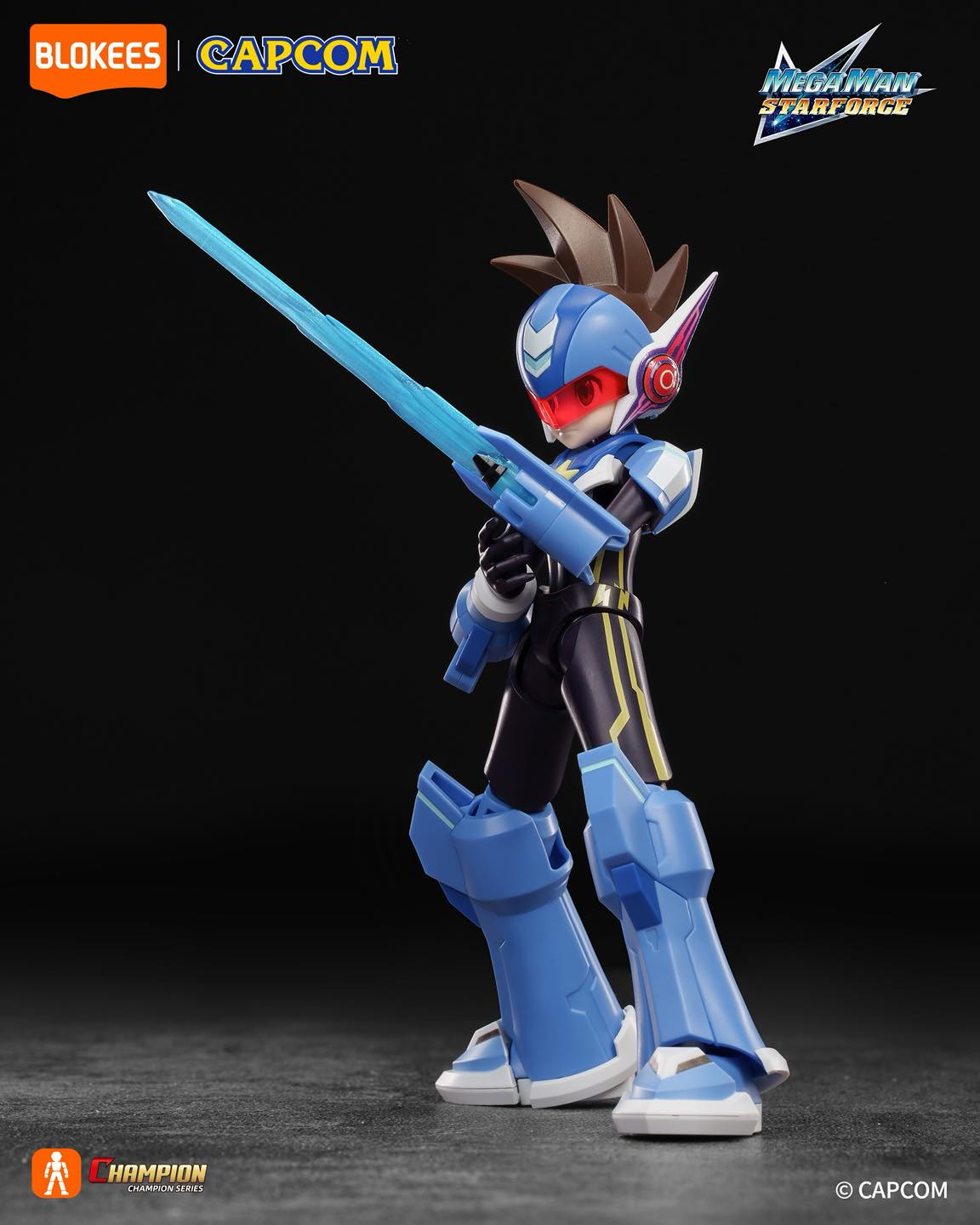 Mega Man Champion Class CC02 Shooting Star Mega Man Model Kit Gallery Image 6