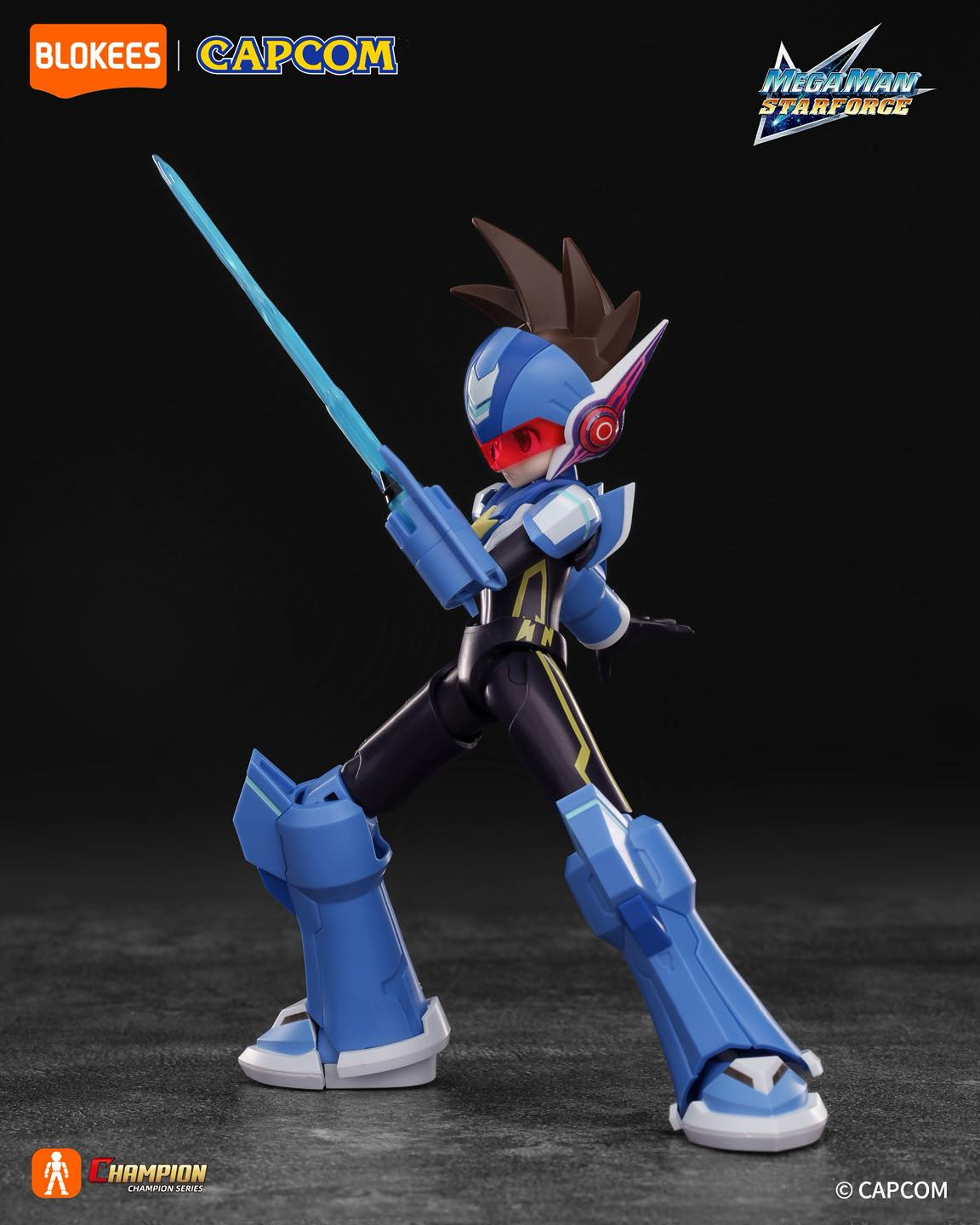 Mega Man Champion Class CC02 Shooting Star Mega Man Model Kit Gallery Image 5