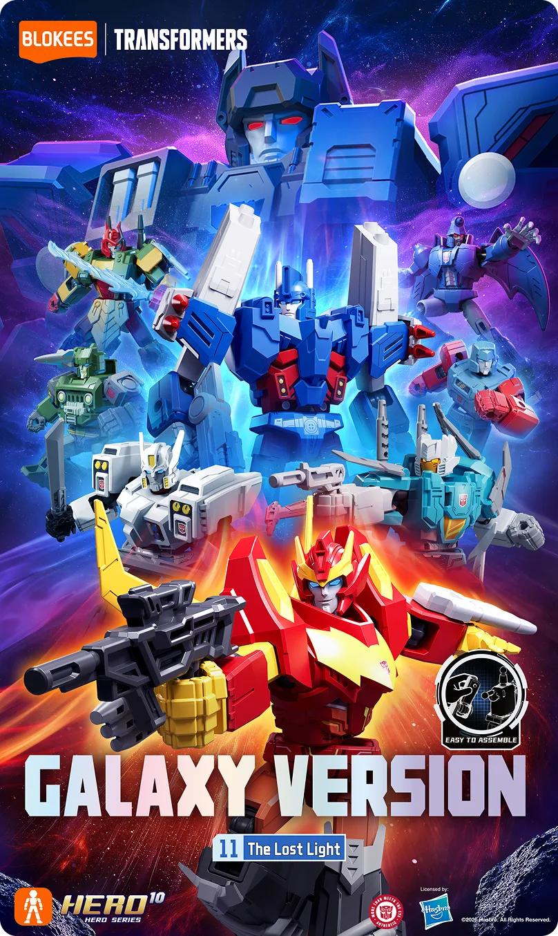 Transformers Galaxy Version 11 The Lost Light Boxed Set of 9 Model Kits Gallery Image 3