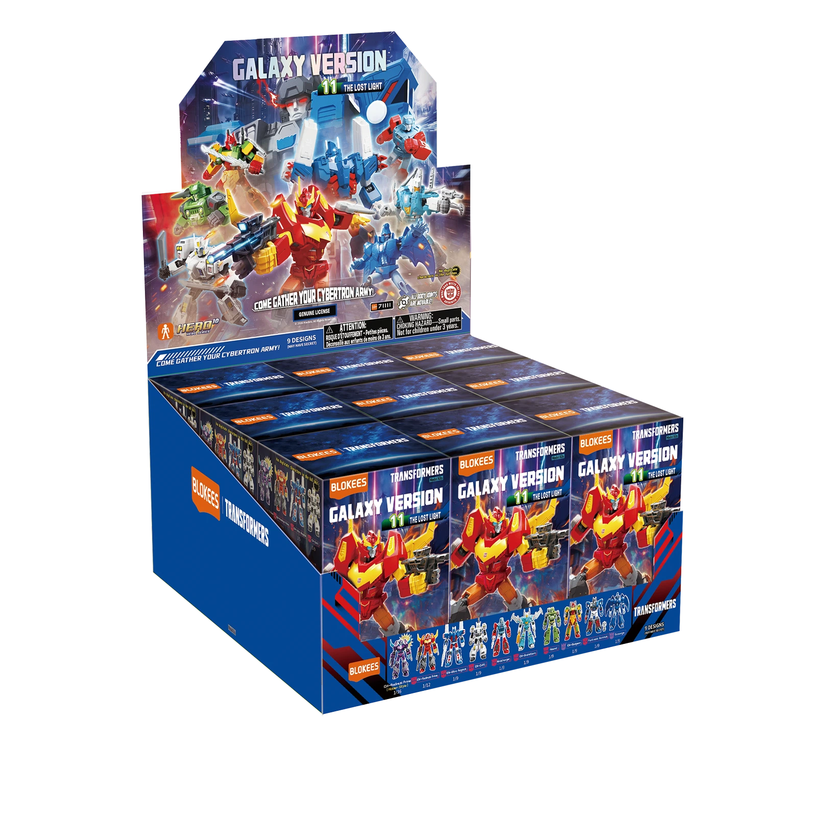 Transformers Galaxy Version 11 The Lost Light Boxed Set of 9 Model Kits Gallery Image 15