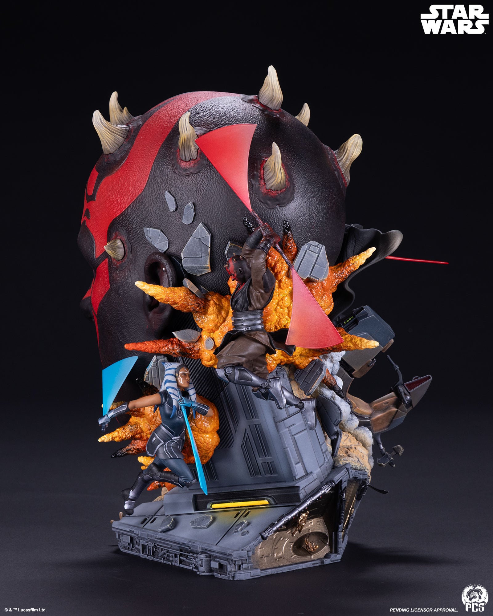 Star Wars Darth Maul Limited Edition Fine Art Bust Gallery Image 12