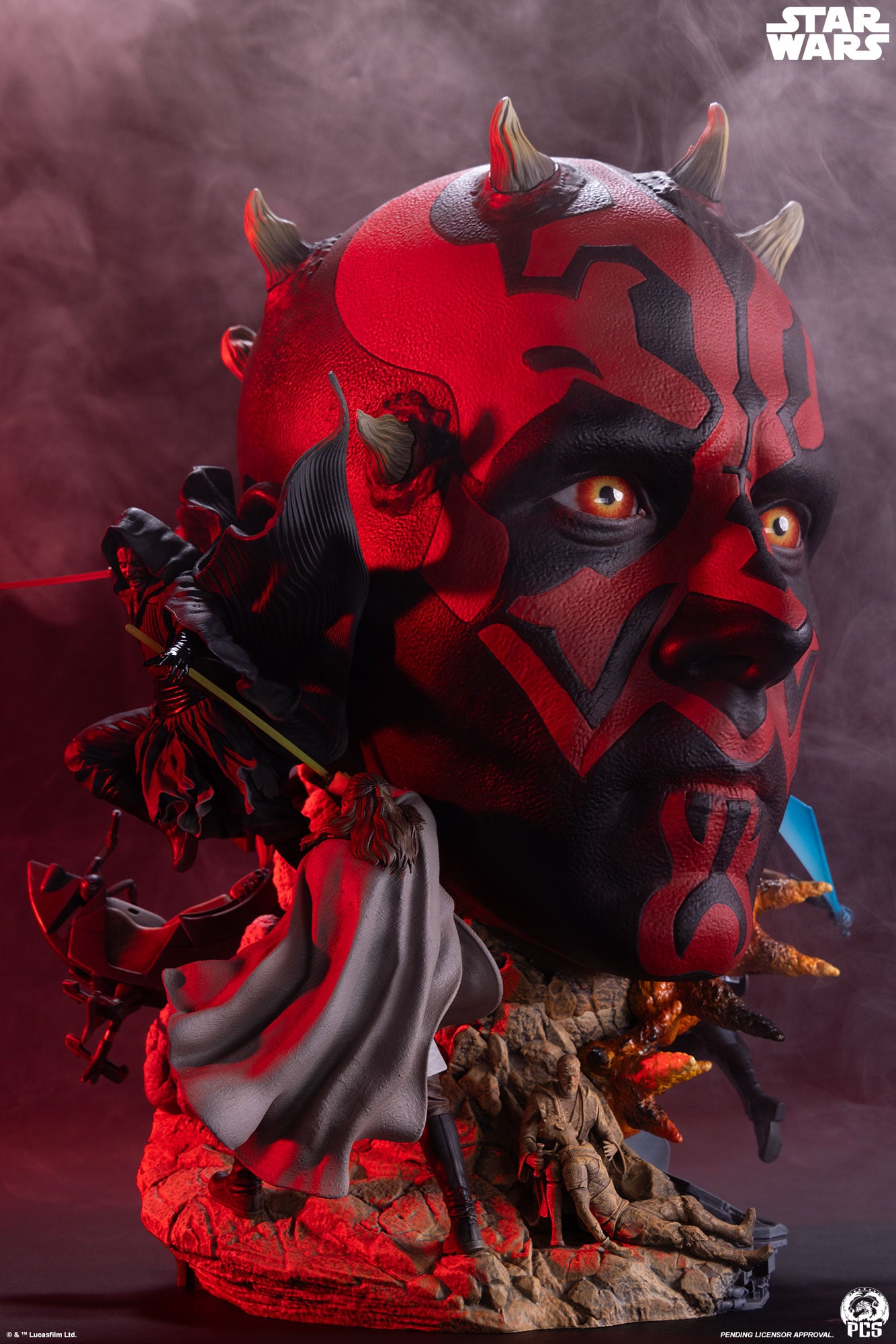 Star Wars Darth Maul Limited Edition Fine Art Bust Gallery Image 13