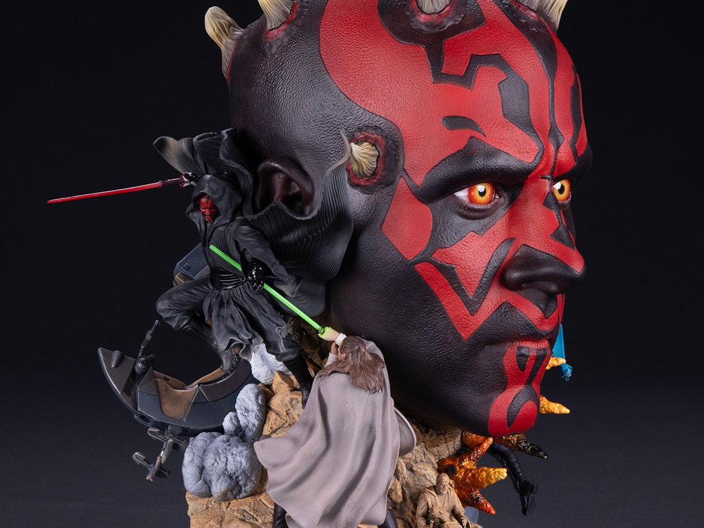 Star Wars Darth Maul Limited Edition Fine Art Bust Gallery Image 1