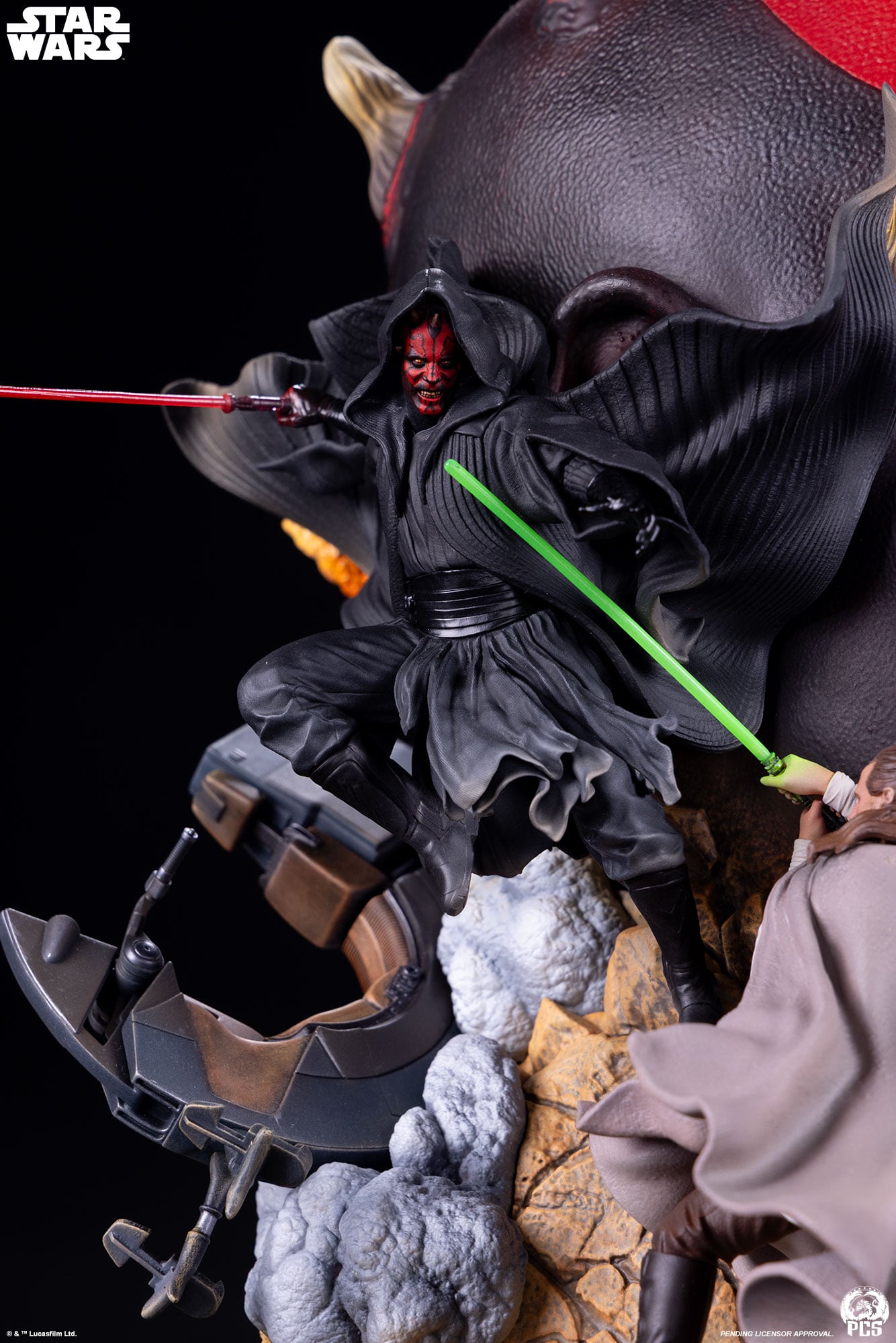 Star Wars Darth Maul Limited Edition Fine Art Bust Gallery Image 17