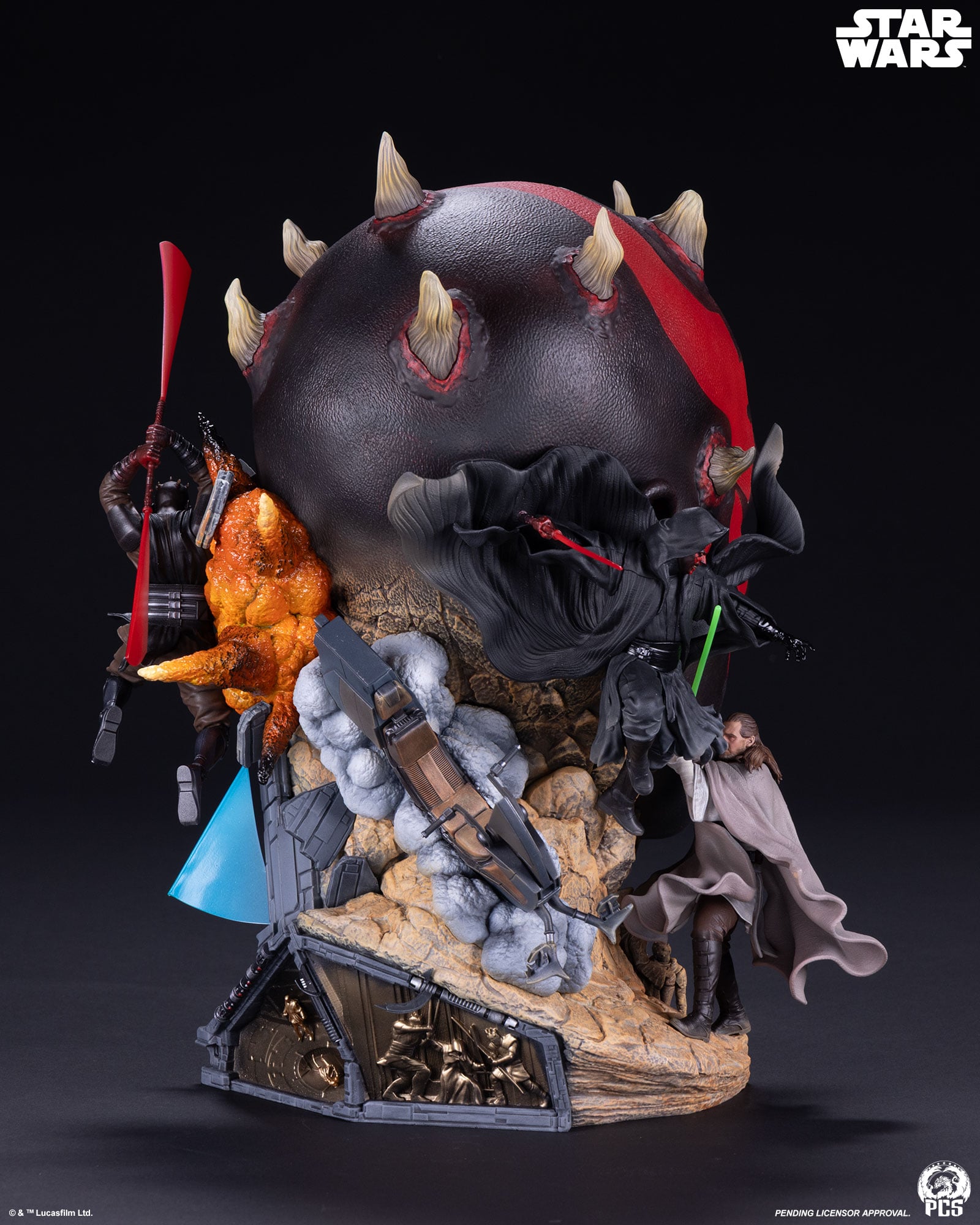 Star Wars Darth Maul Limited Edition Fine Art Bust Gallery Image 7