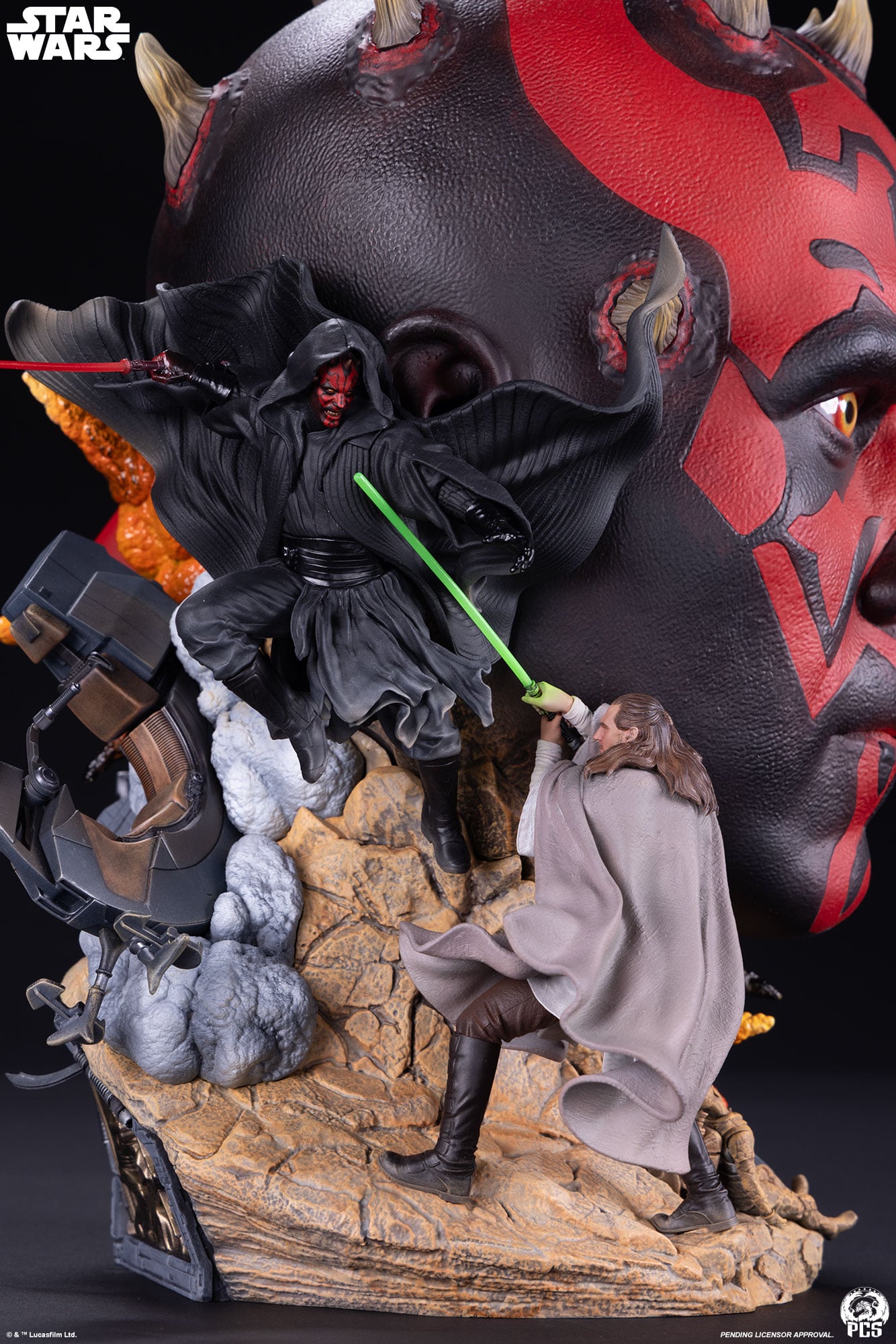 Star Wars Darth Maul Limited Edition Fine Art Bust Gallery Image 15