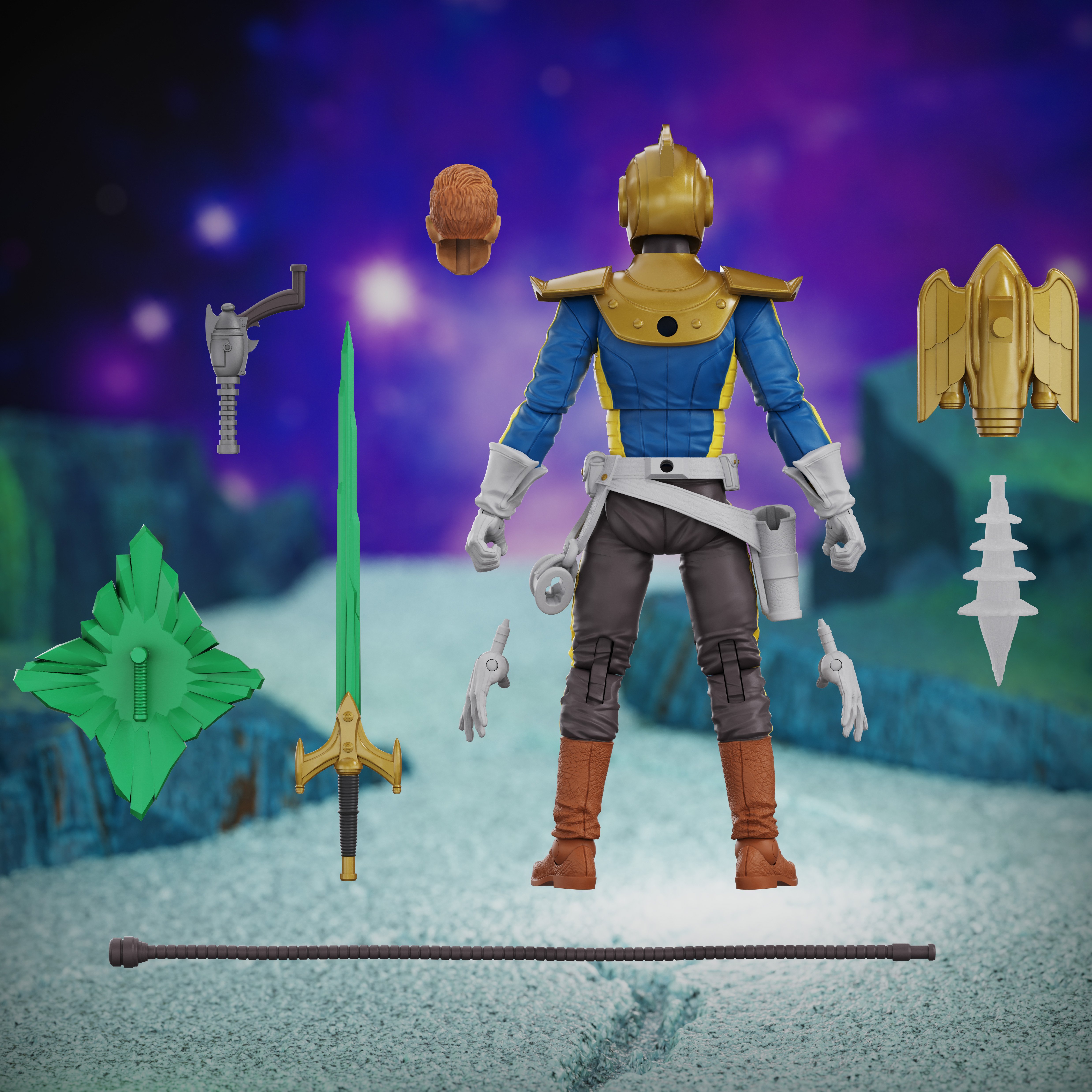 騎士A knightA Hero H.A.C.K.S. Jett Steelblade: Stellar Knight of Accord 1/18