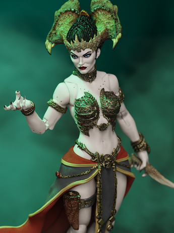 Court of the Dead Gethsemoni: Queen of the Dead 1/12 Scale Action