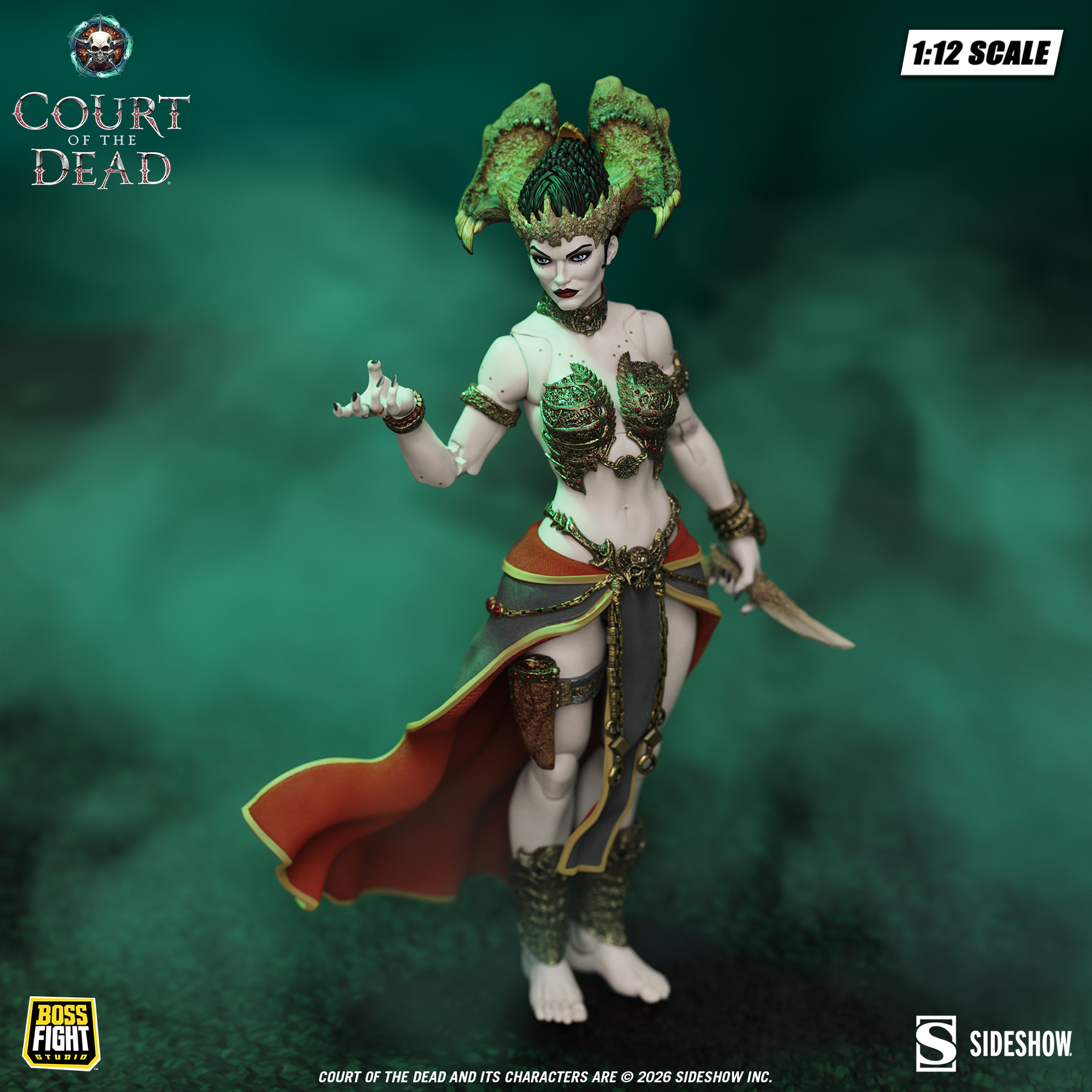 Court of the Dead Gethsemoni: Queen of the Dead 1/12 Scale Action
