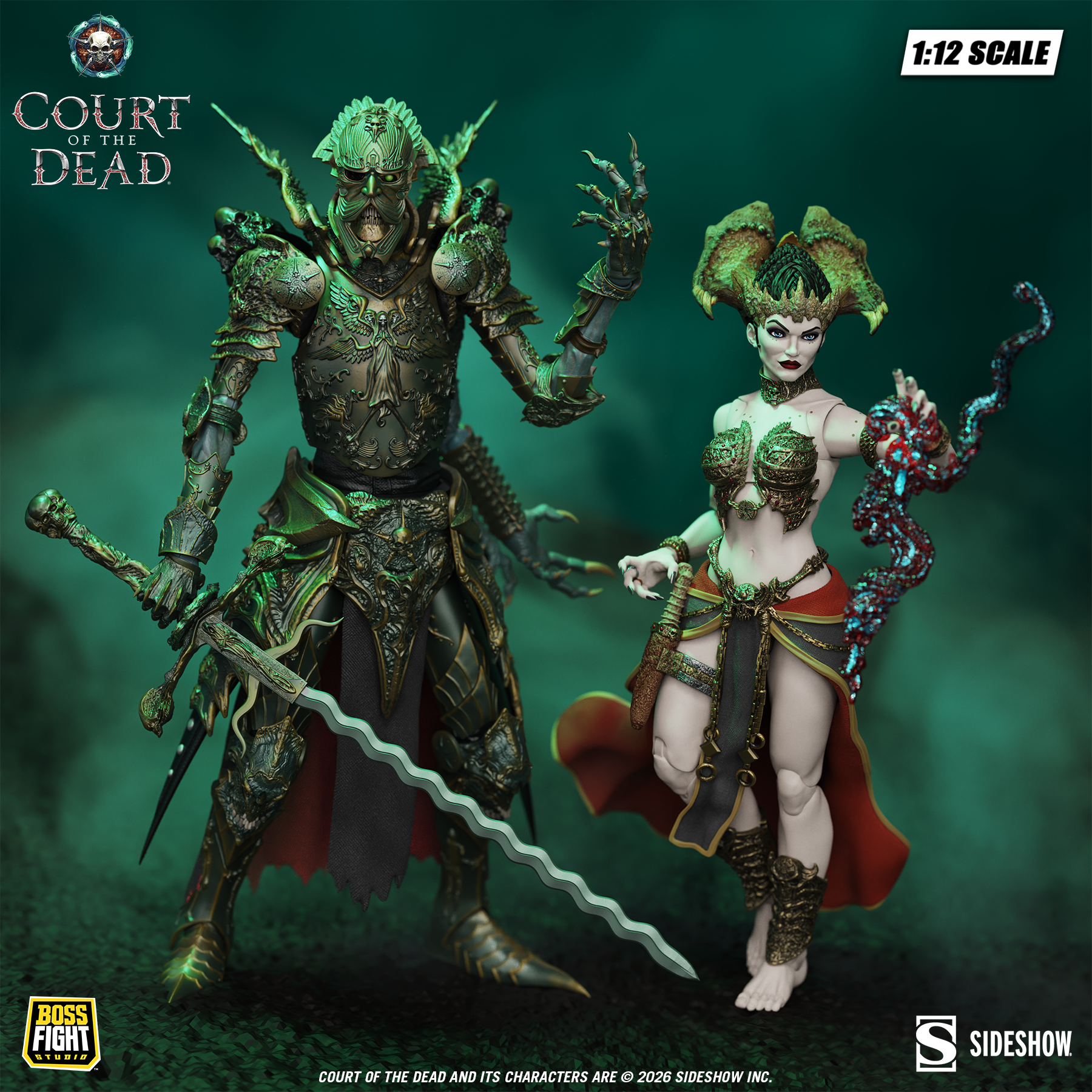 Court of the Dead Gethsemoni: Queen of the Dead 1/12 Scale Action
