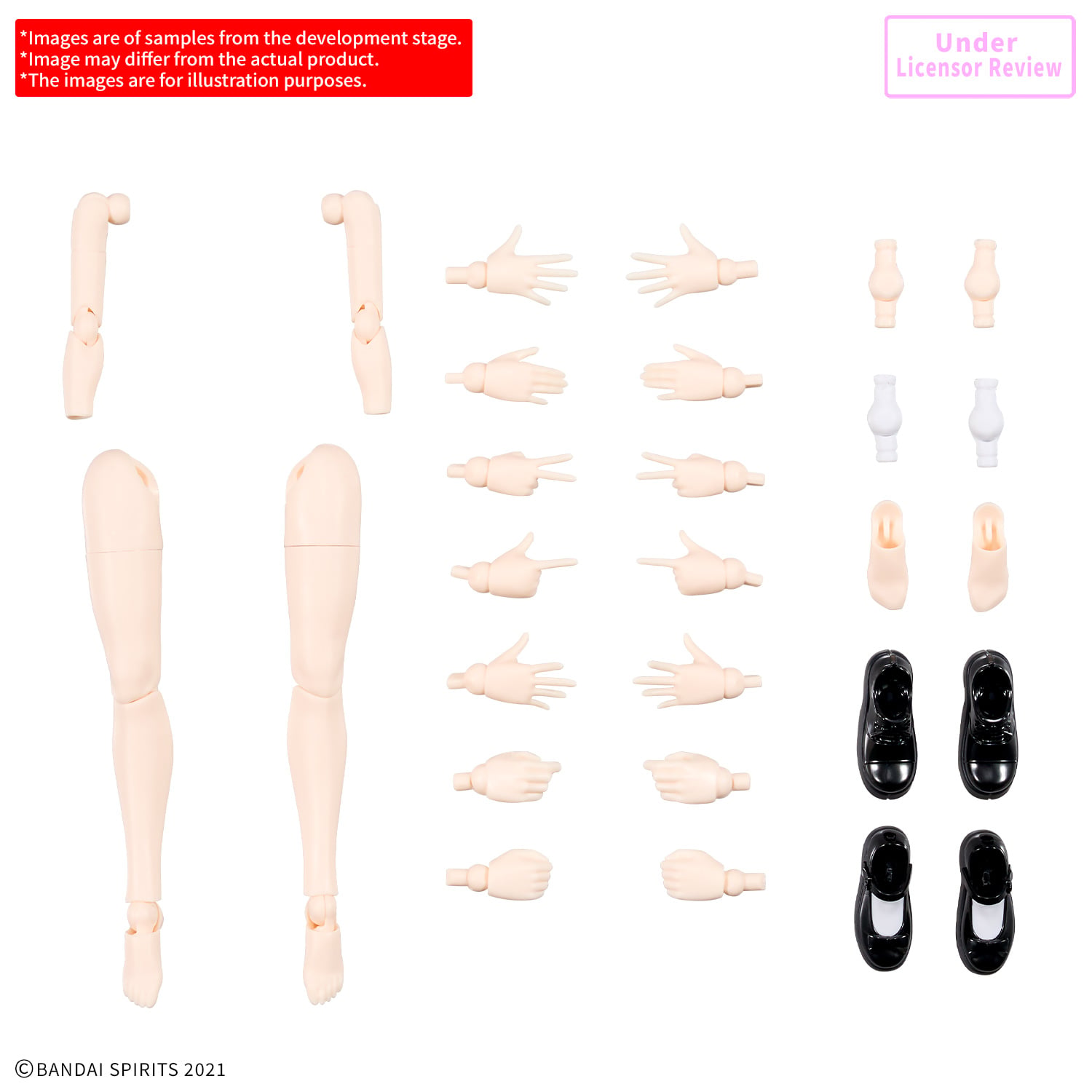 30 Minutes Sisters Optional Body Parts Arm Parts & Leg Parts S (Color B) Gallery Image 3