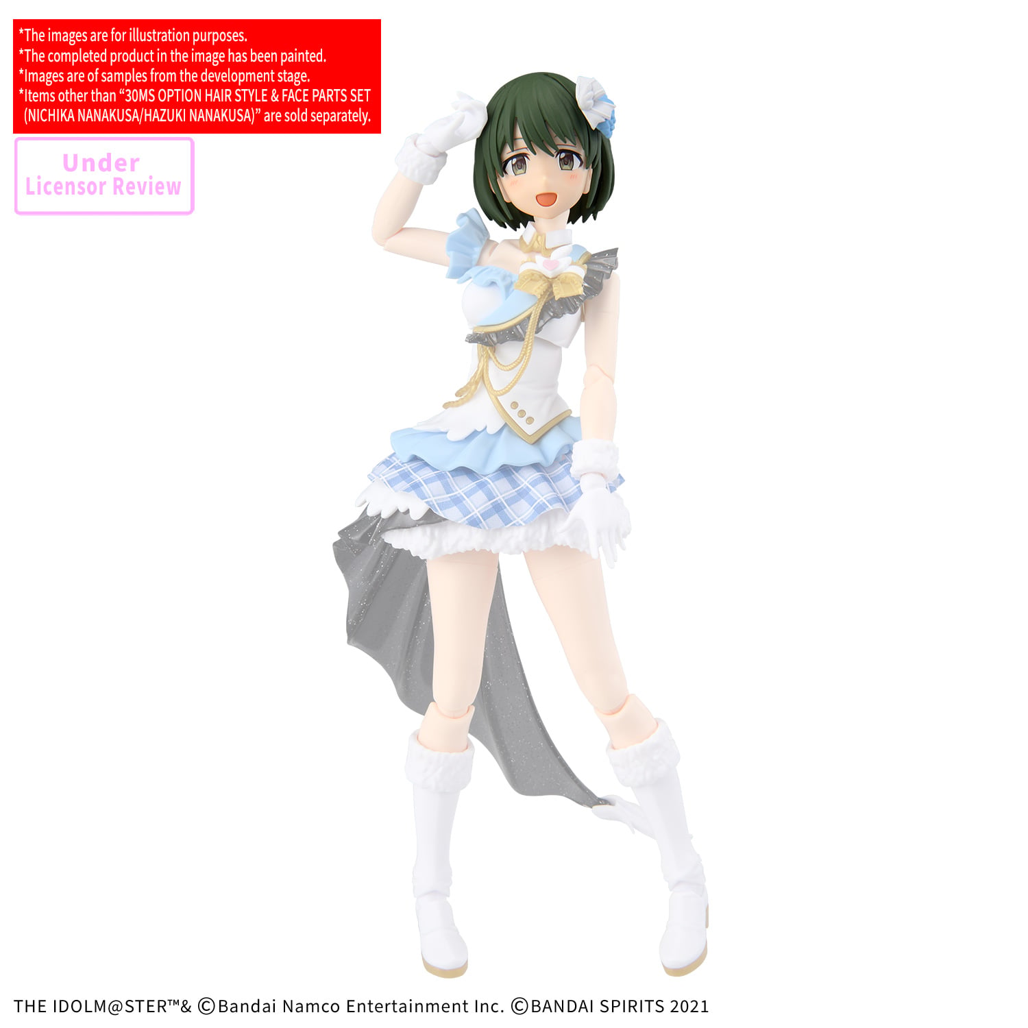 The Idolmaster: Shiny Colors 30 Minutes Sisters Optional Hairstyle & Face Parts Set (Nichika Nanagusa/Hazuki Nanagusa) Gallery Image 6