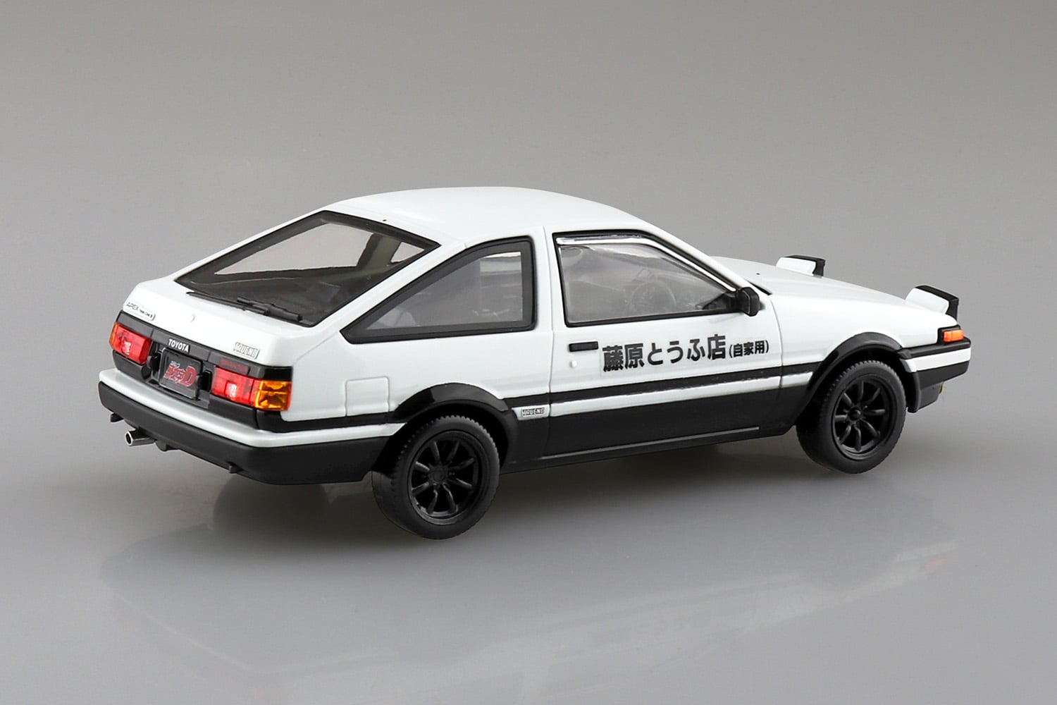 Initial D Snap Kit #CM-1 Takumi's Hachiroku 1/32 Scale Model Kit Gallery Image 5