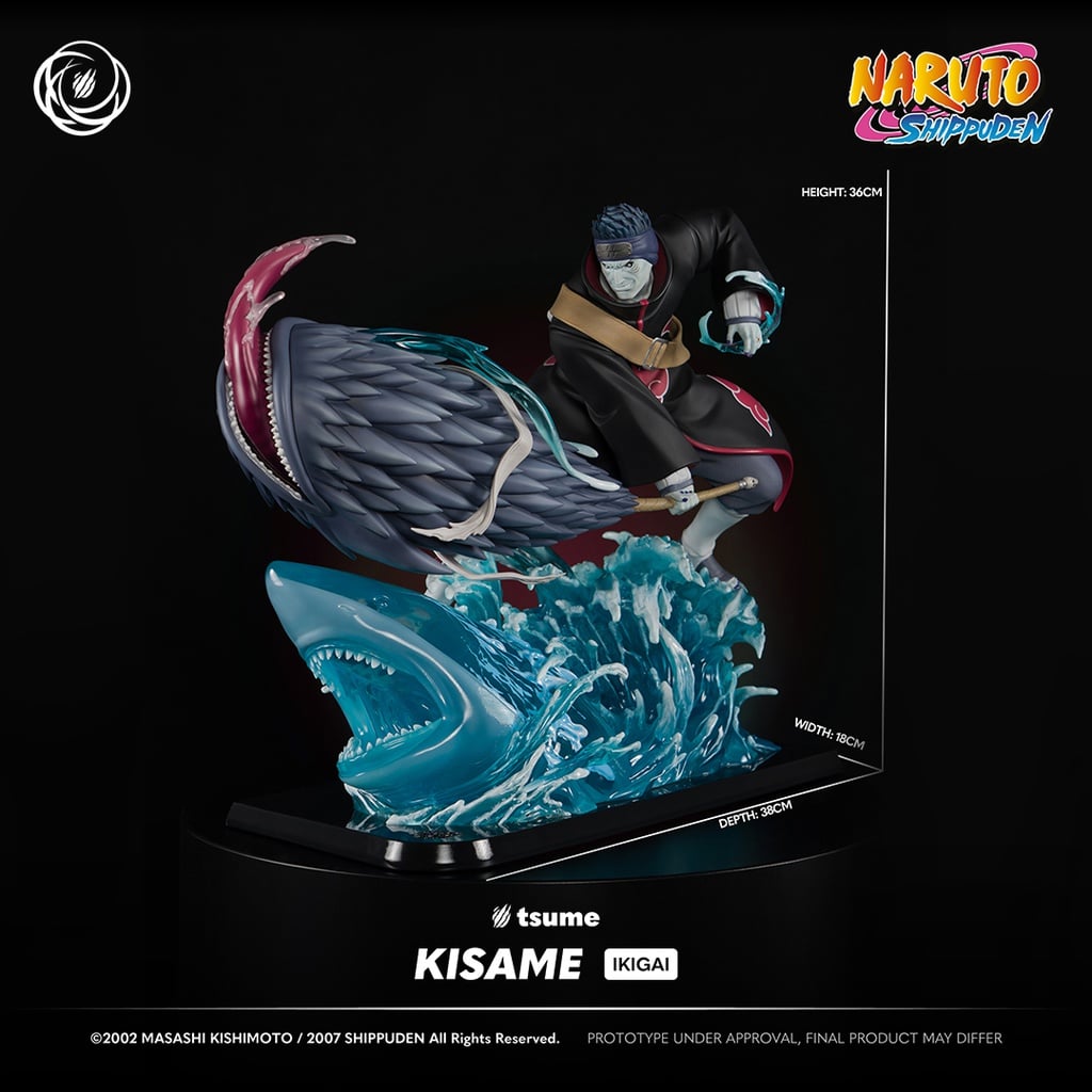 Naruto: Shippuden Akatsuki Ikigai Collection Kisame 1/6 Scale Limited Edition Statue Gallery Image 23
