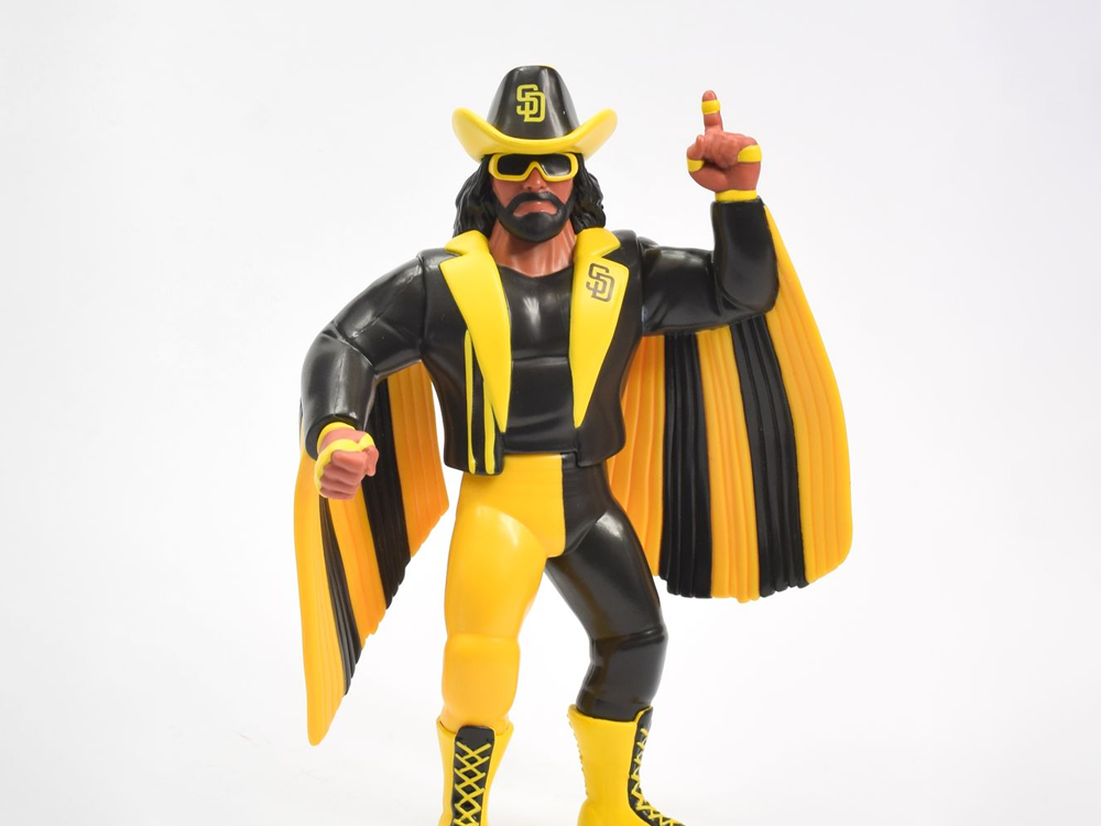 Major League Baseball Big Rubber Guys "Macho Man" Randy Savage (San Diego Padres) Figure Gallery Image 1