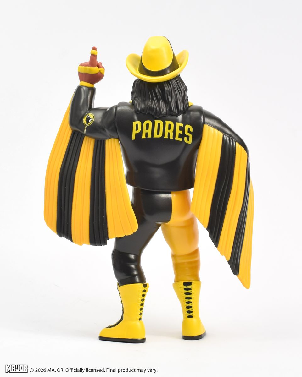 Major League Baseball Big Rubber Guys "Macho Man" Randy Savage (San Diego Padres) Figure Gallery Image 4