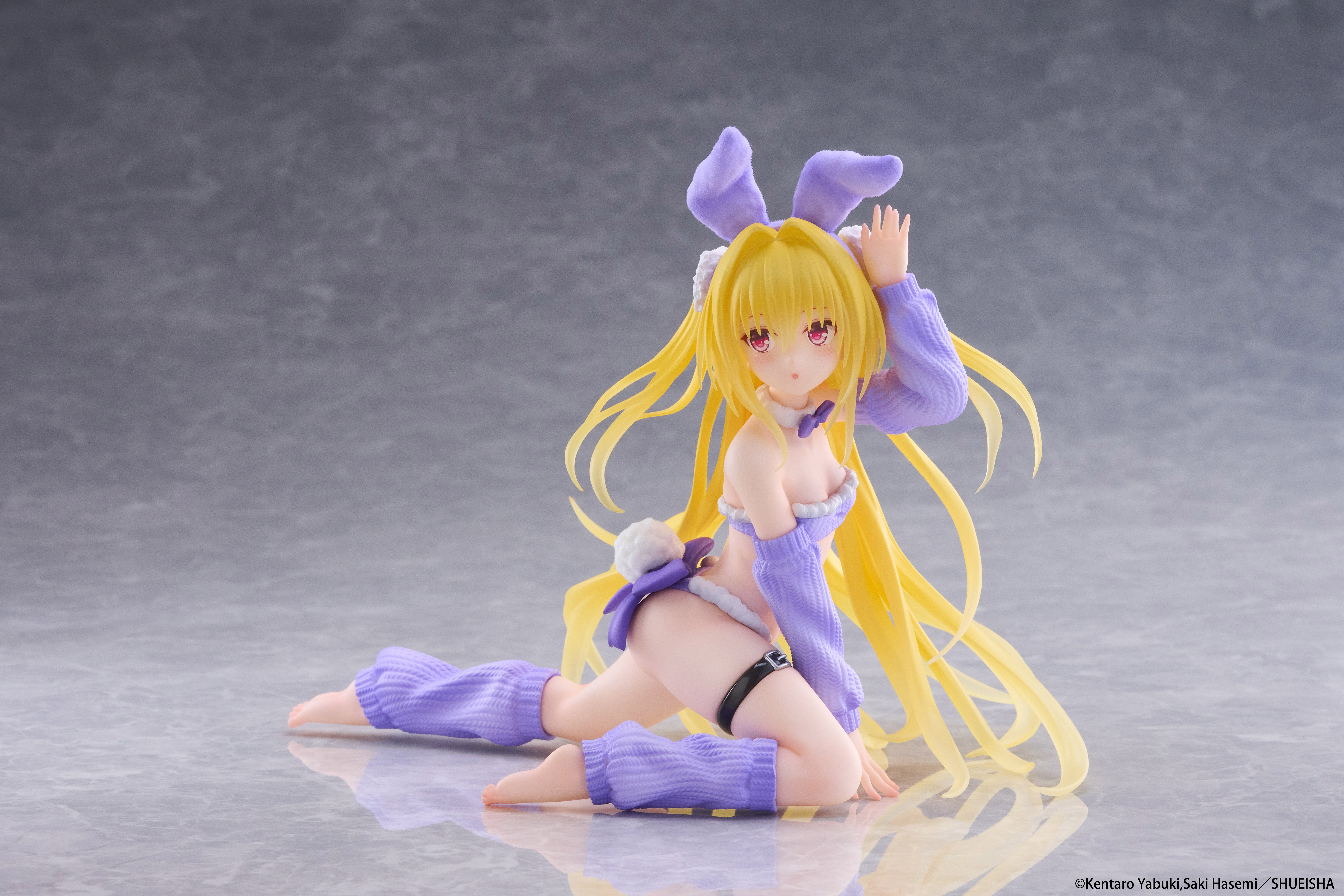 To Love-Ru Darkness MOFLOCK Golden Darkness (Fluffy Bunny Ver.) Figure Gallery Image 8