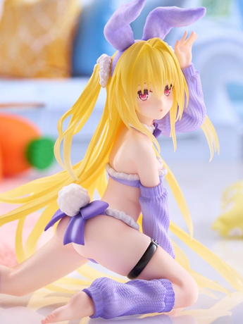 Image of To Love-Ru Darkness MOFLOCK Golden Darkness (Fluffy Bunny Ver.) Figure
