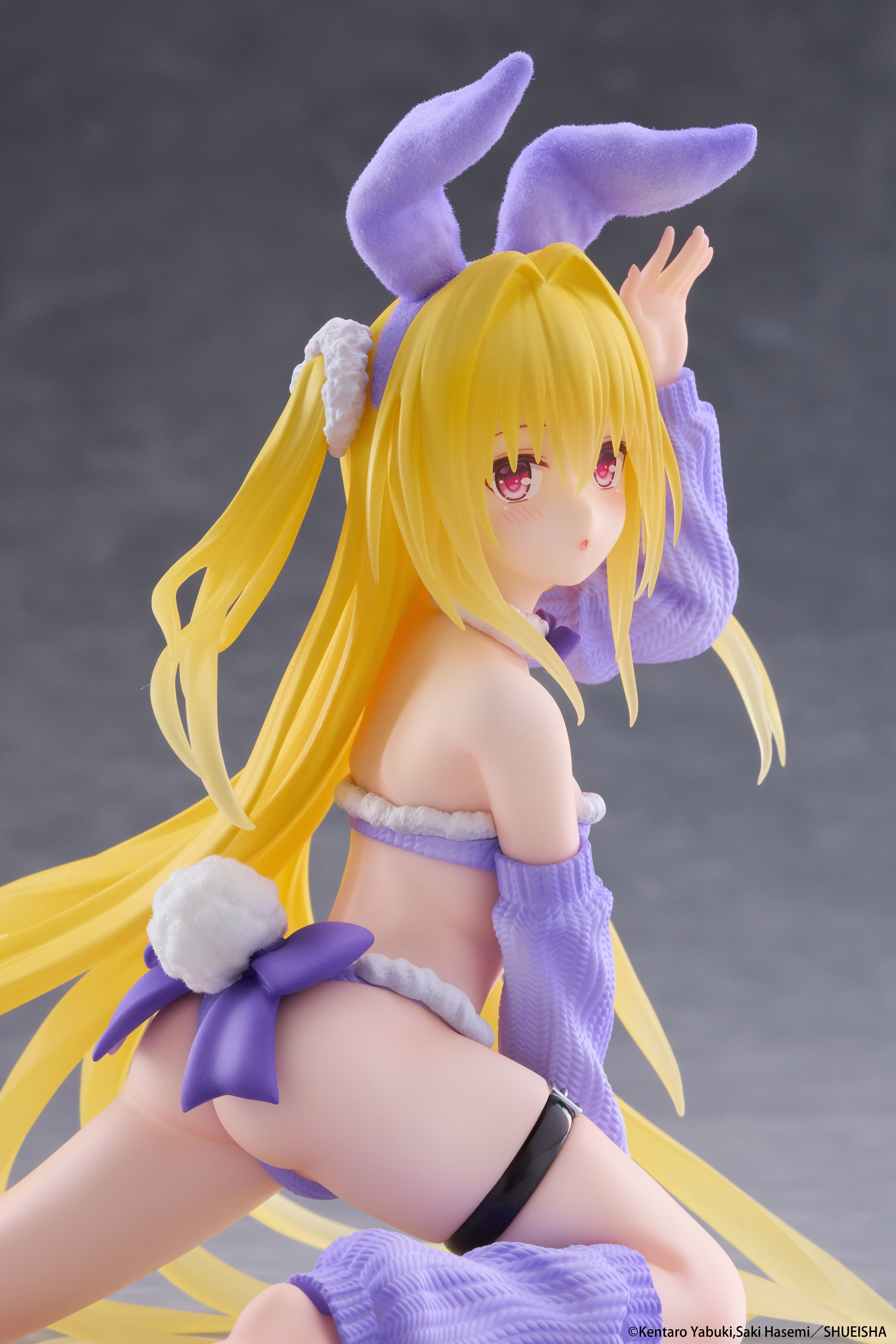 To Love-Ru Darkness MOFLOCK Golden Darkness (Fluffy Bunny Ver.) Figure Gallery Image 12