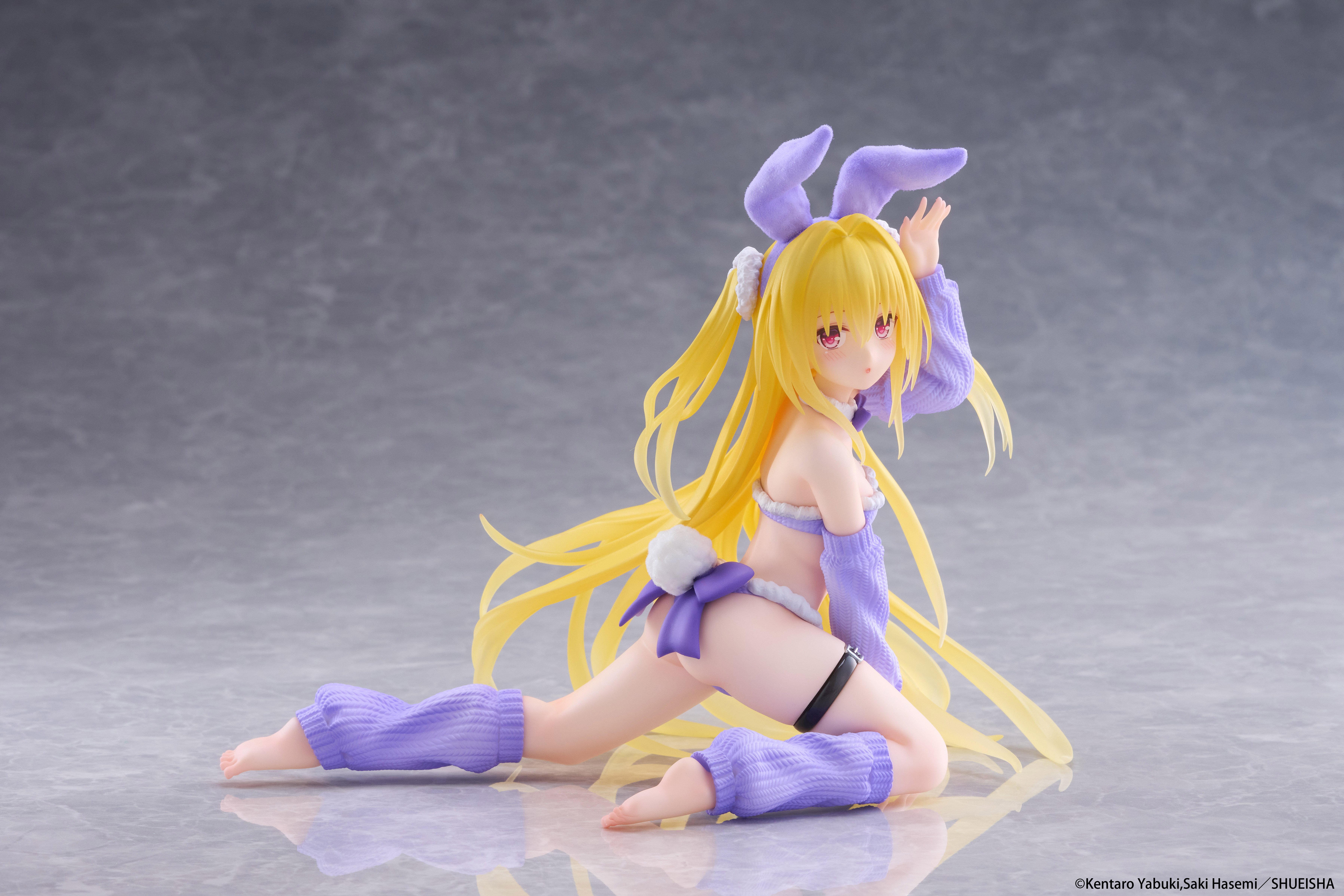 To Love-Ru Darkness MOFLOCK Golden Darkness (Fluffy Bunny Ver.) Figure Gallery Image 6