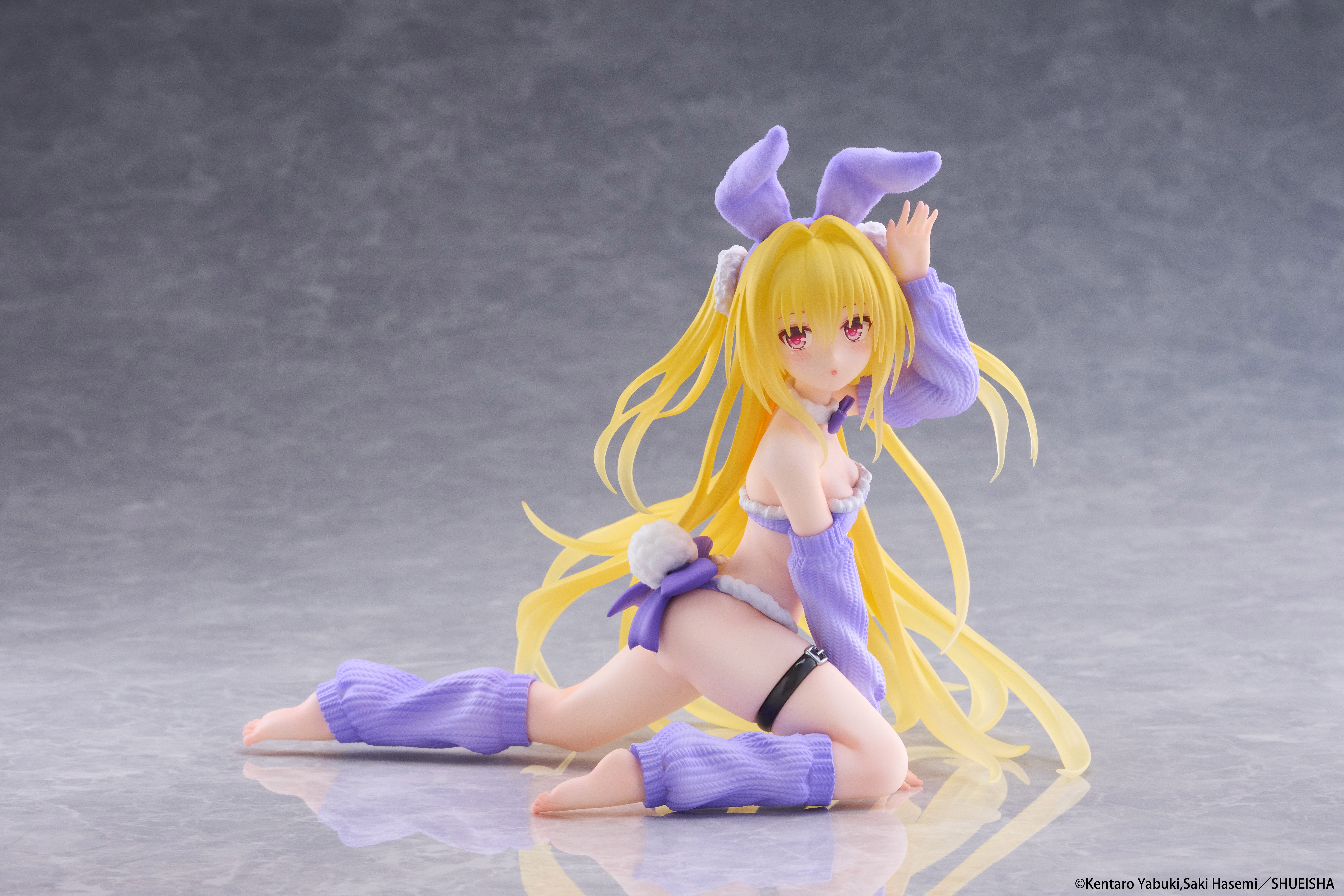 To Love-Ru Darkness MOFLOCK Golden Darkness (Fluffy Bunny Ver.) Figure Gallery Image 7