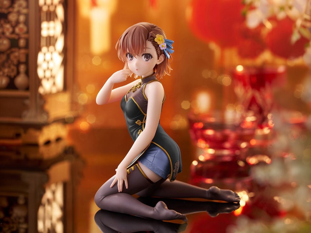 A Certain Scientific Railgun Desktop Cute Mikoto Misaka (Chinese Dress Ver.) Figure (Renewal) Gallery Image 1