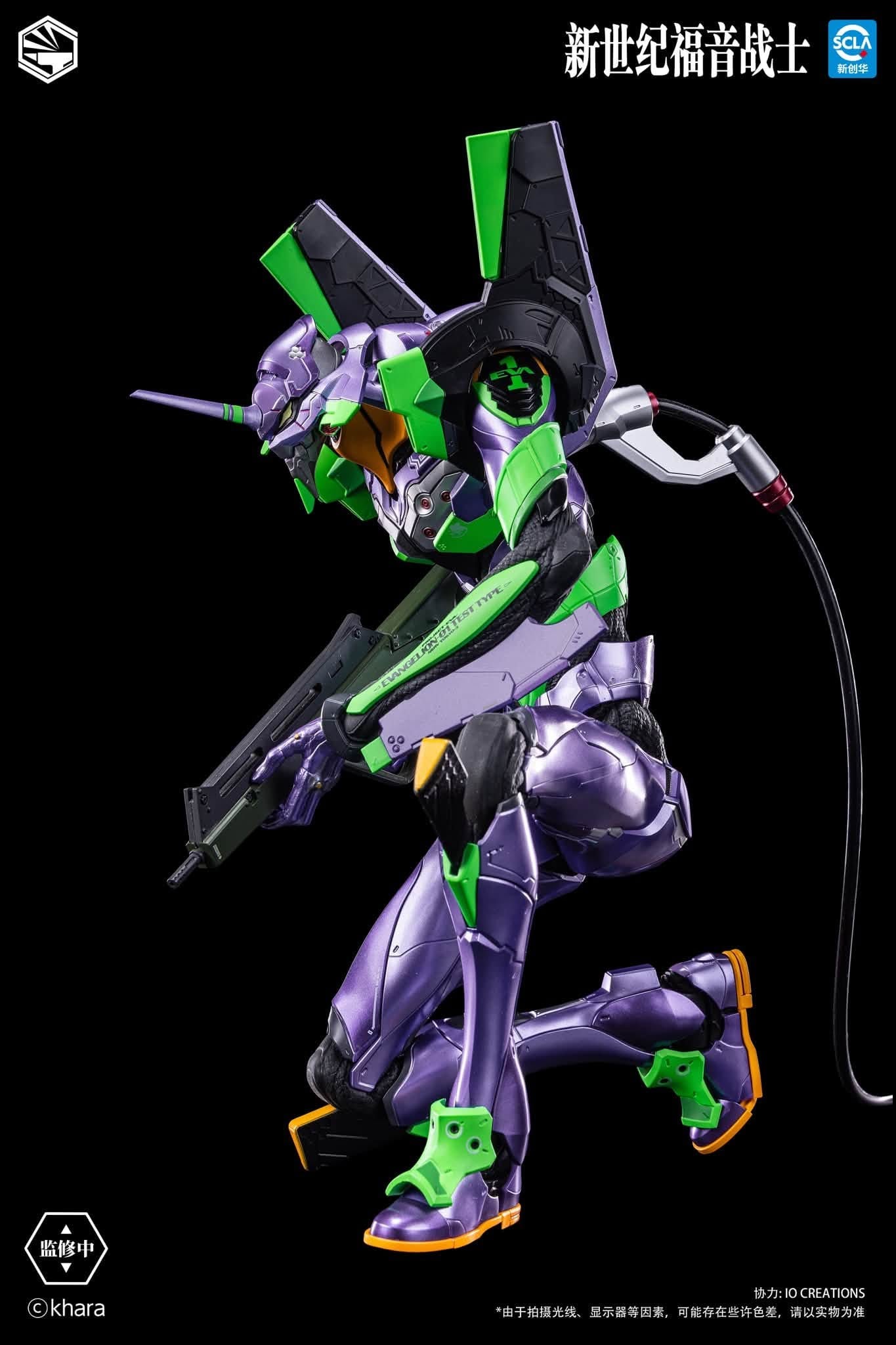 Neon Genesis Evangelion Heavy Mecha Evangelion Type-01 Action Figure Gallery Image 8