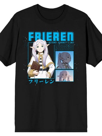 Image of Frieren: Beyond Journey's End Frieren Collage T-Shirt